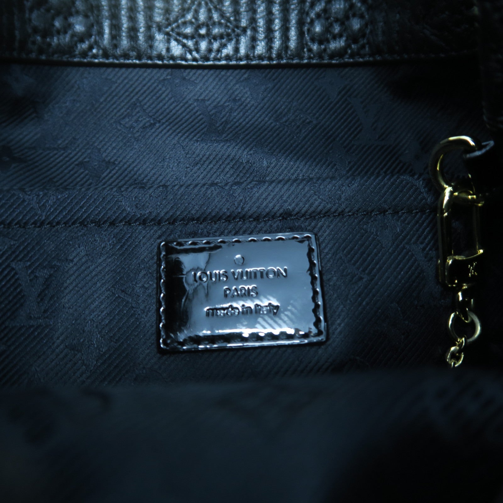 LOUIS VUITTON Monogram Altair Clutch金扣手拿包黑色