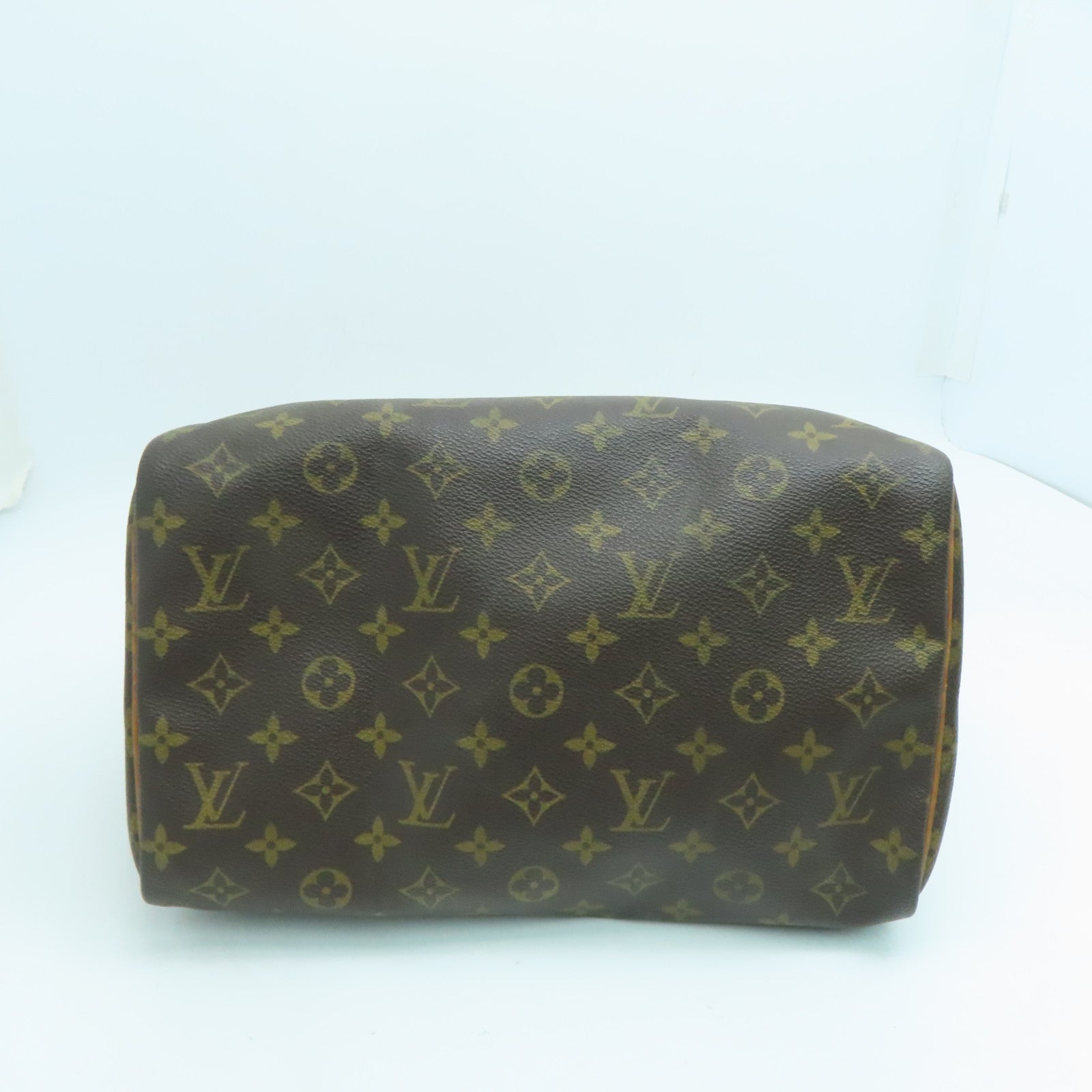 LOUIS VUITTON Monogram Speedy 30金扣手挽袋啡色