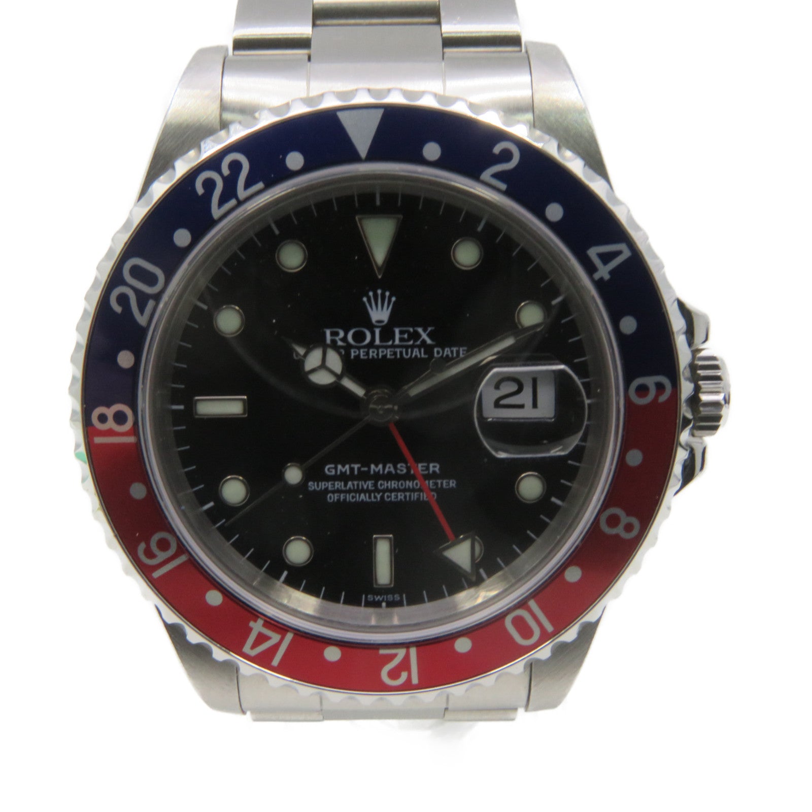 ROLEX GMT Master I Watch不锈钢自动手表黑色