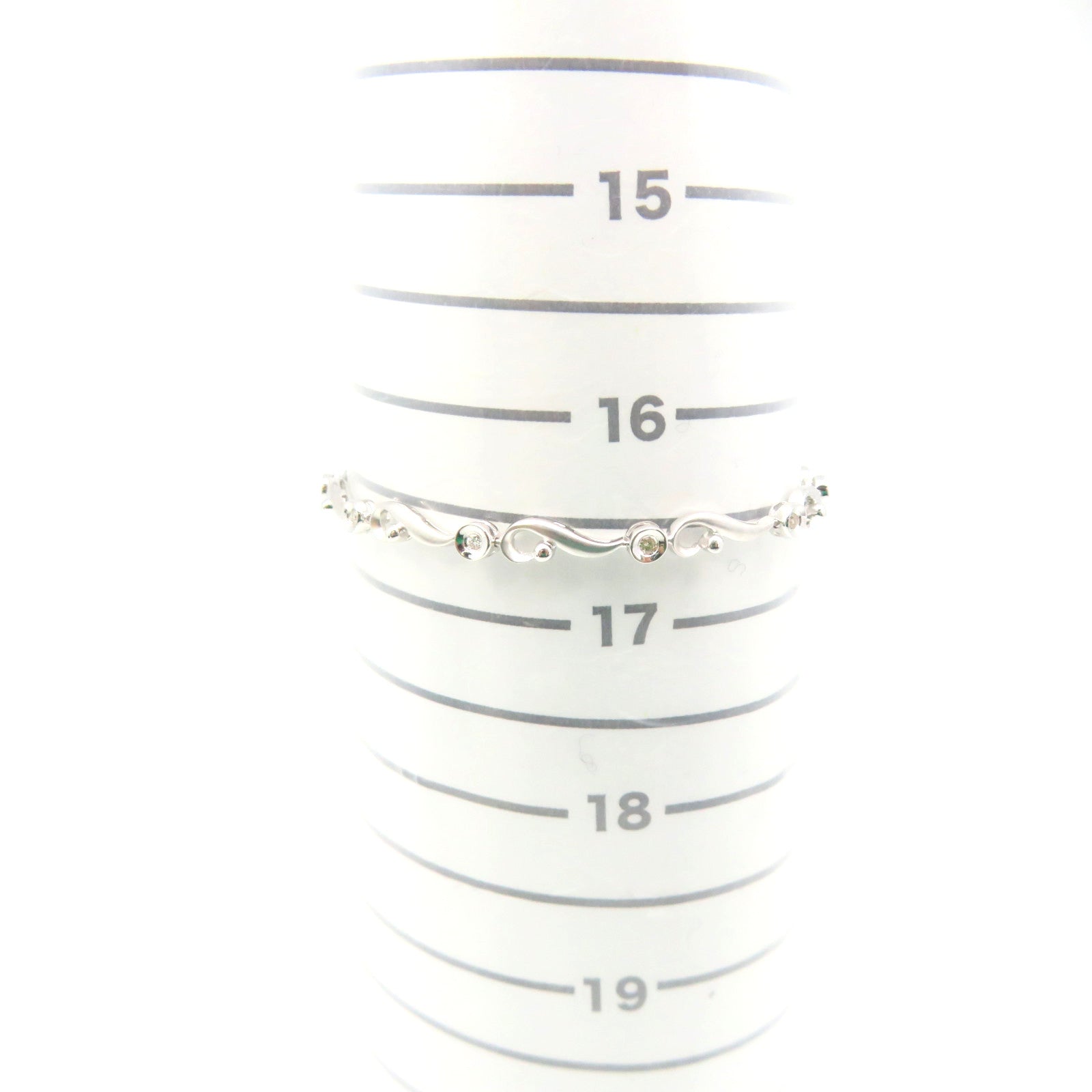 JEWELRY 【激減優惠】18K白金/鑽石Diamond Bracelet手鏈