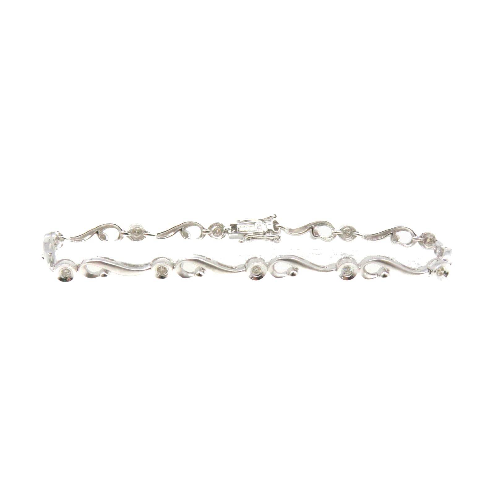 JEWELRY 【激減優惠】18K白金/鑽石Diamond Bracelet手鏈