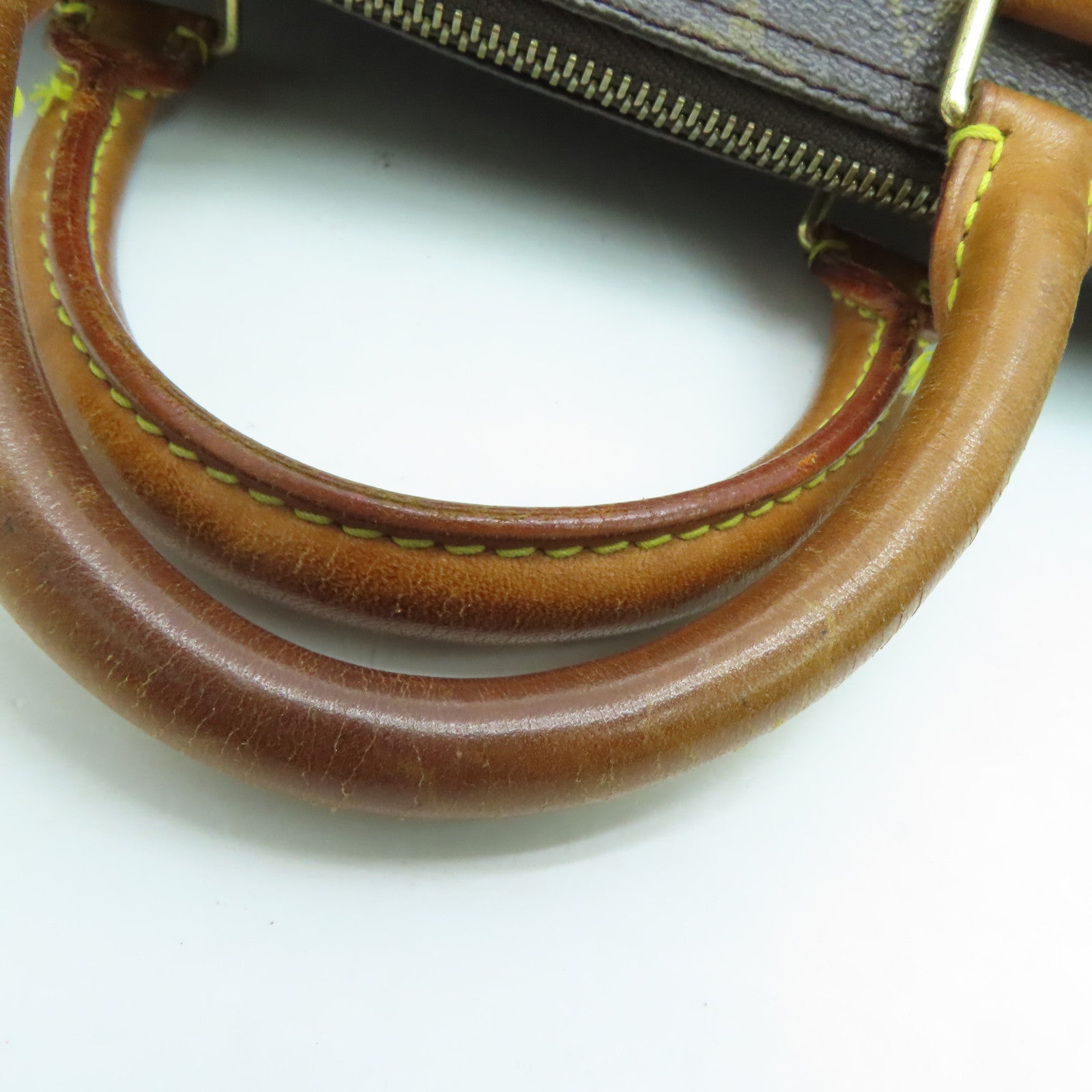 LOUIS VUITTON Monogram Speedy 30金扣手挽袋啡色