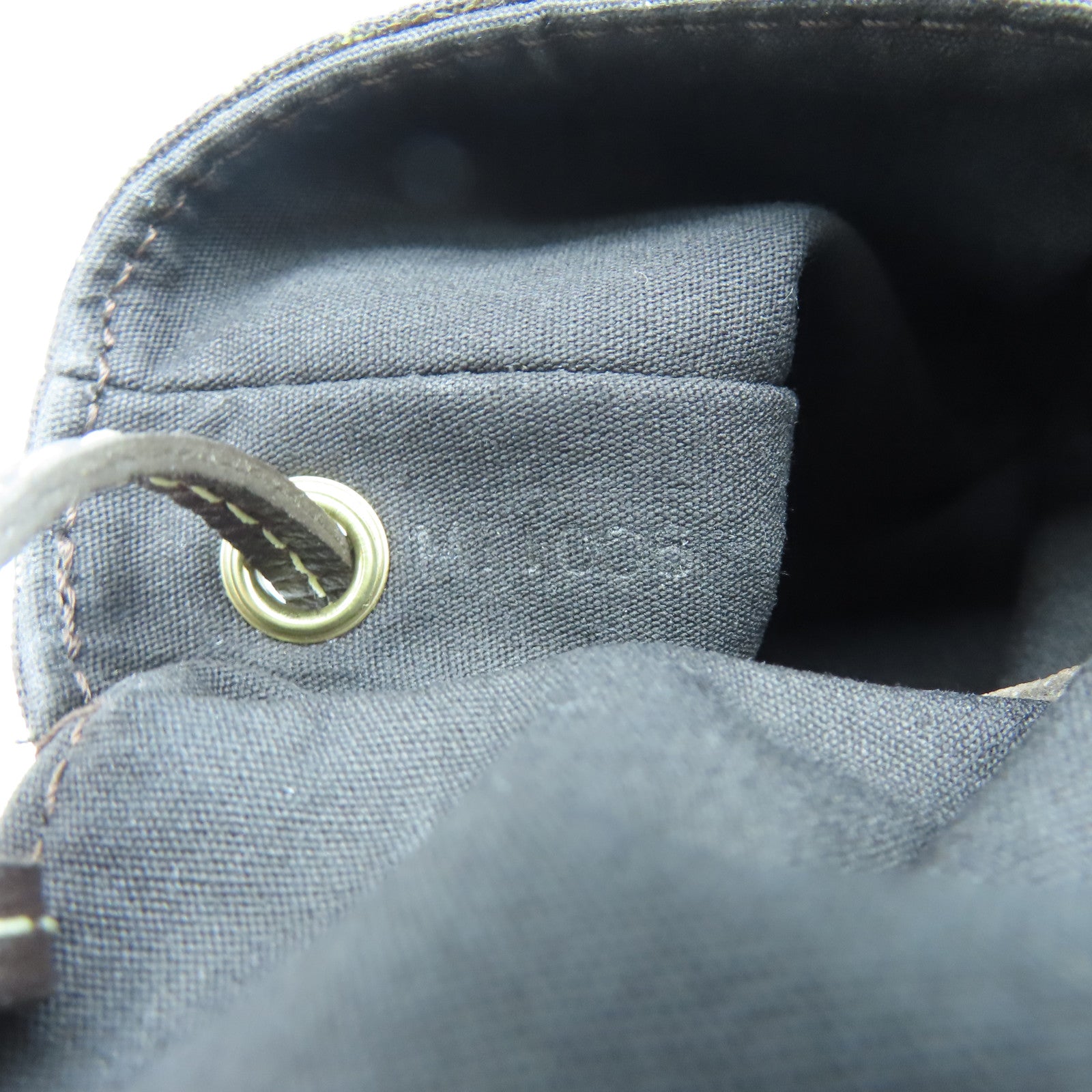LOUIS VUITTON Monogram Mini Lin Pochette Cancun金扣肩背袋棕色