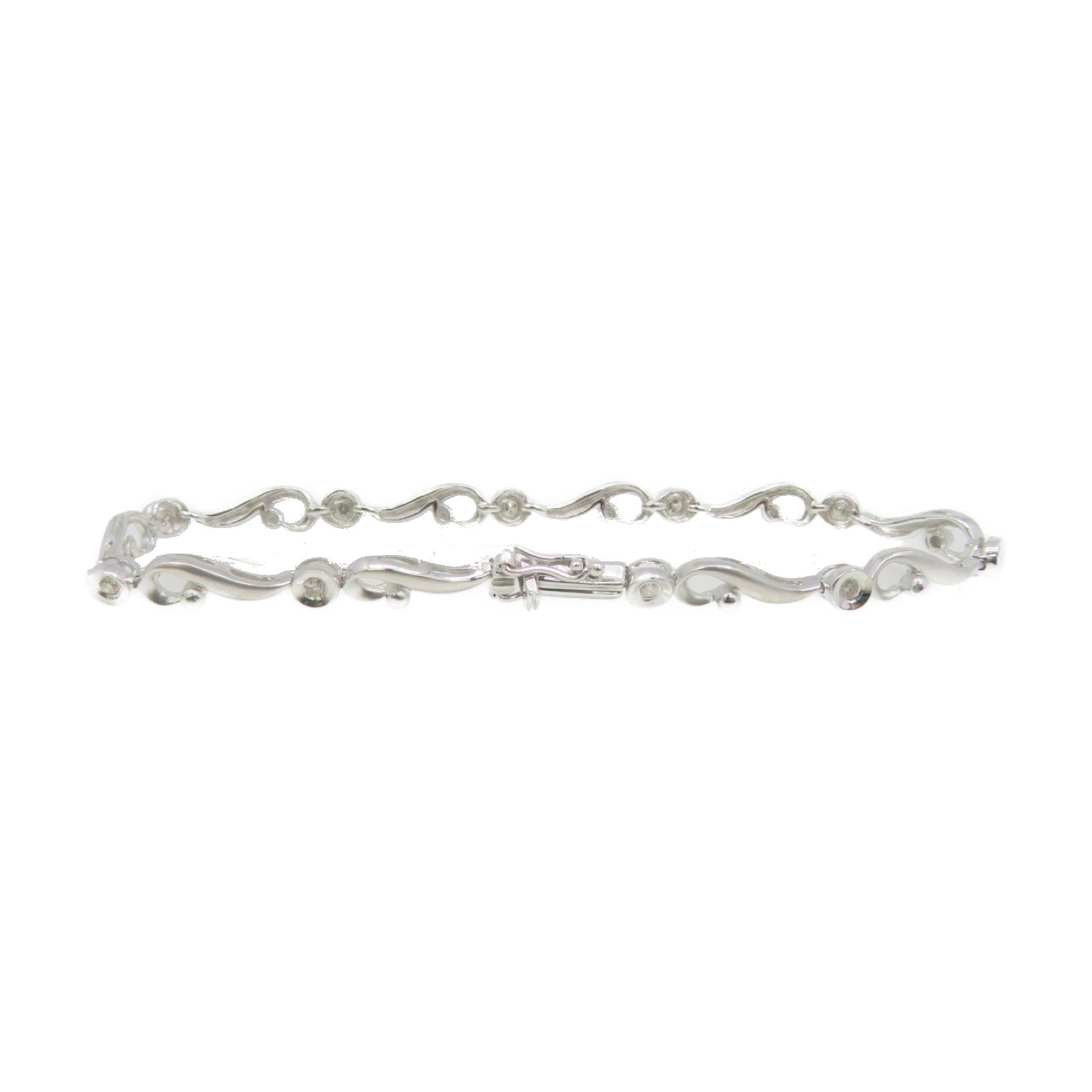 JEWELRY 【激減優惠】18K白金/鑽石Diamond Bracelet手鏈