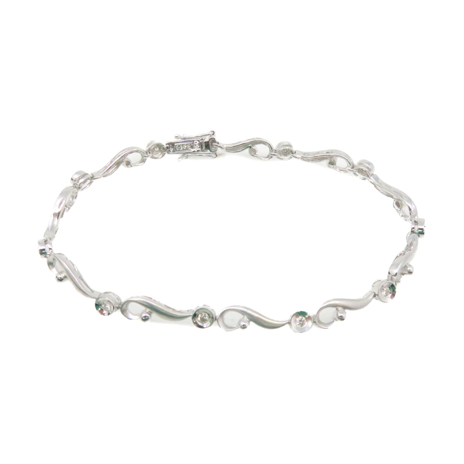 JEWELRY 【激減優惠】18K白金/鑽石Diamond Bracelet手鏈