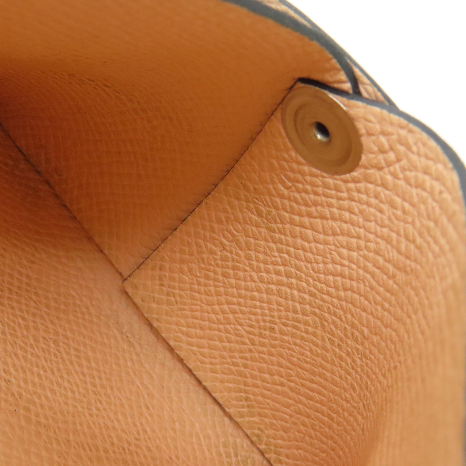 HERMES Epsom皮革Bastia Coin Purse銀扣零錢包Toundra青銅色