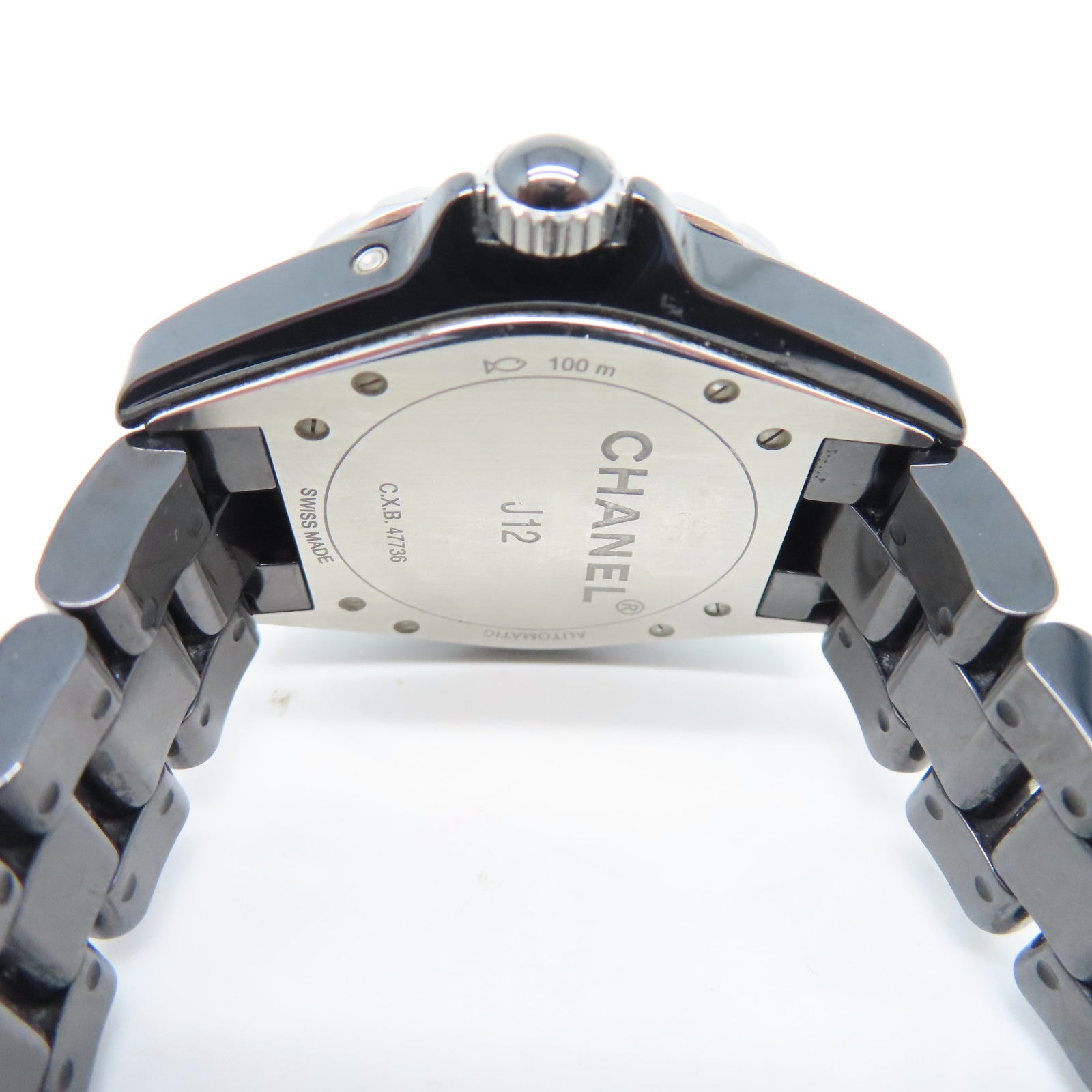 CHANEL J12陶瓷製品手錶自動機芯黑色