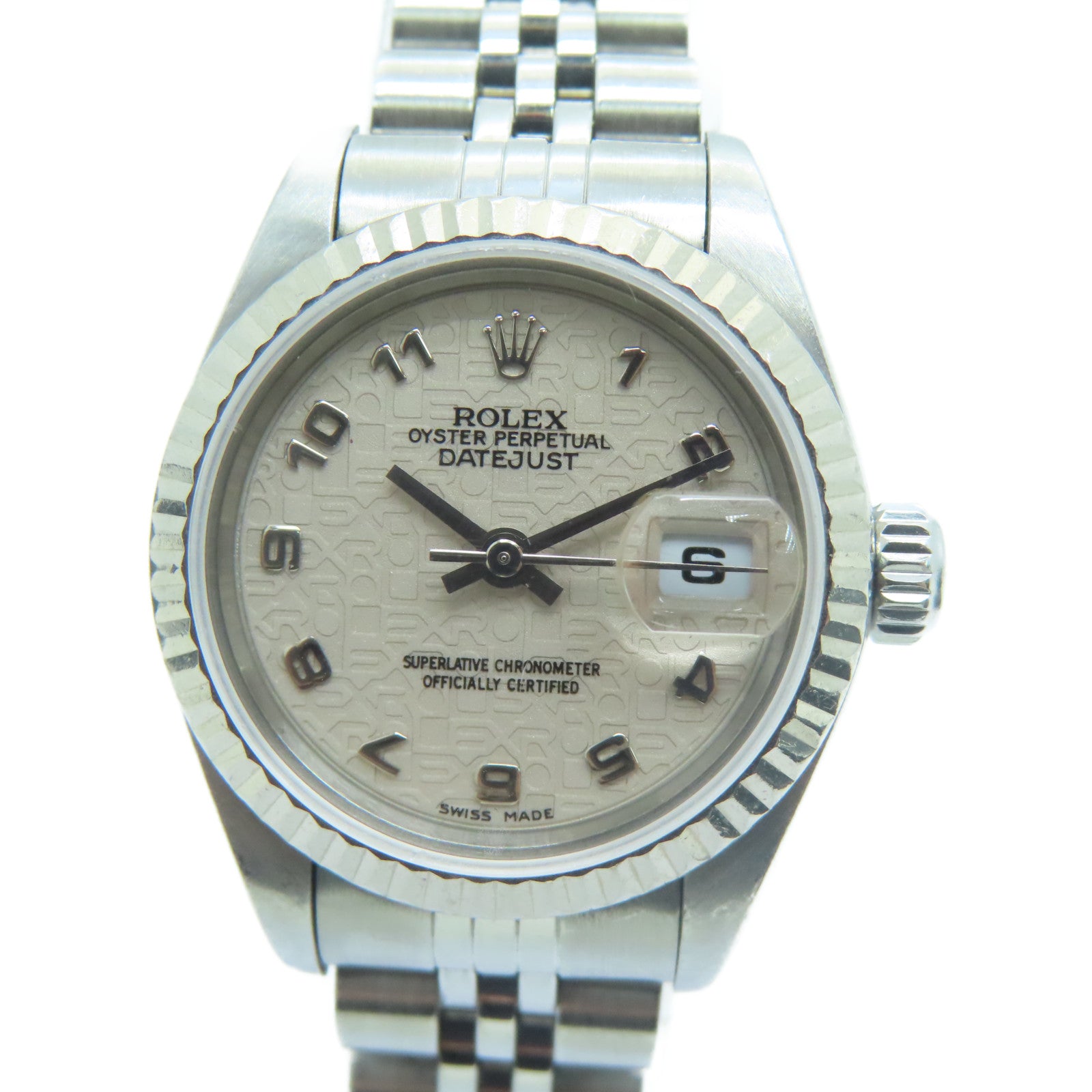 ROLEX Datejust Stainless Steel Watch Automatic Movement Silver