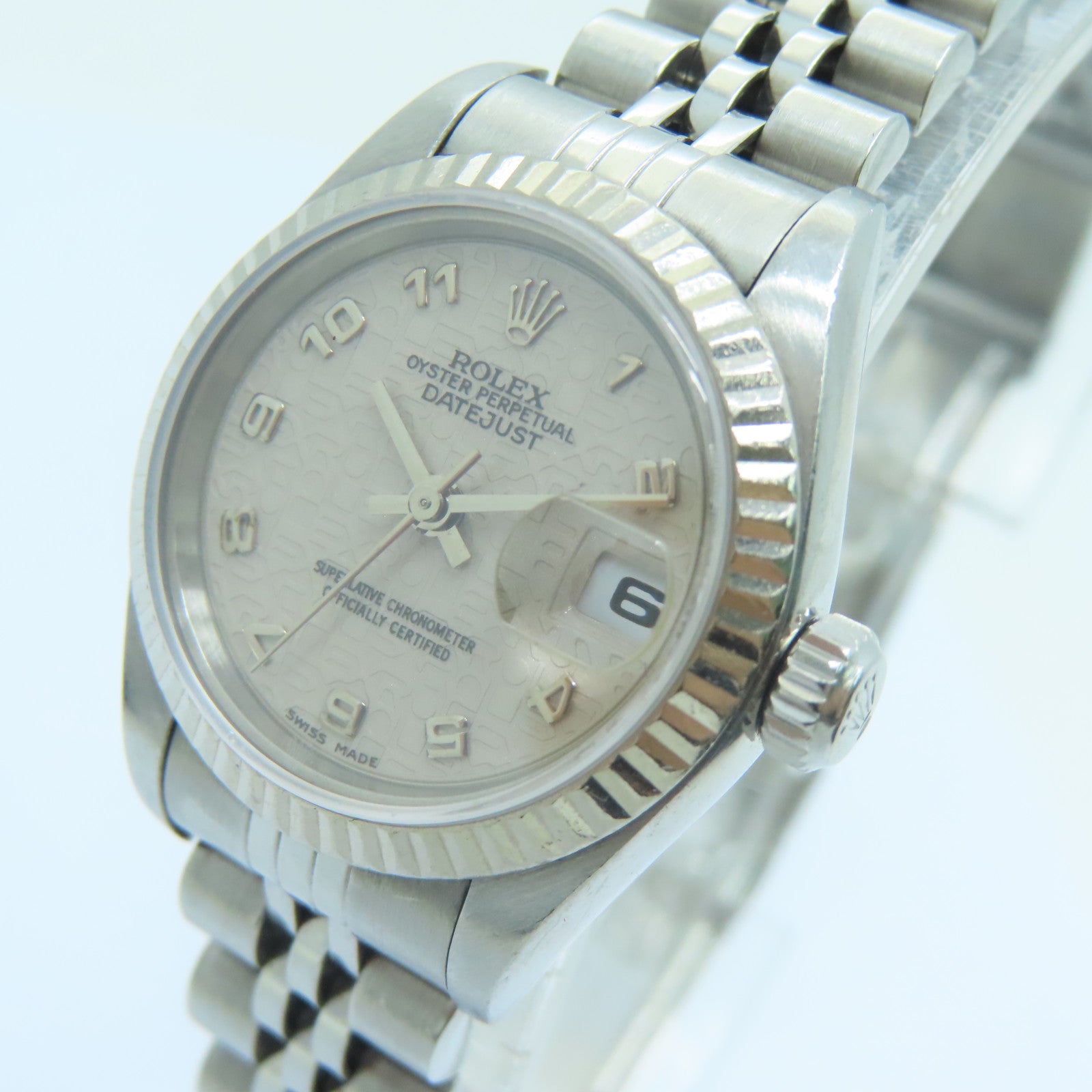 ROLEX Datejust Stainless Steel Watch Automatic Movement Silver