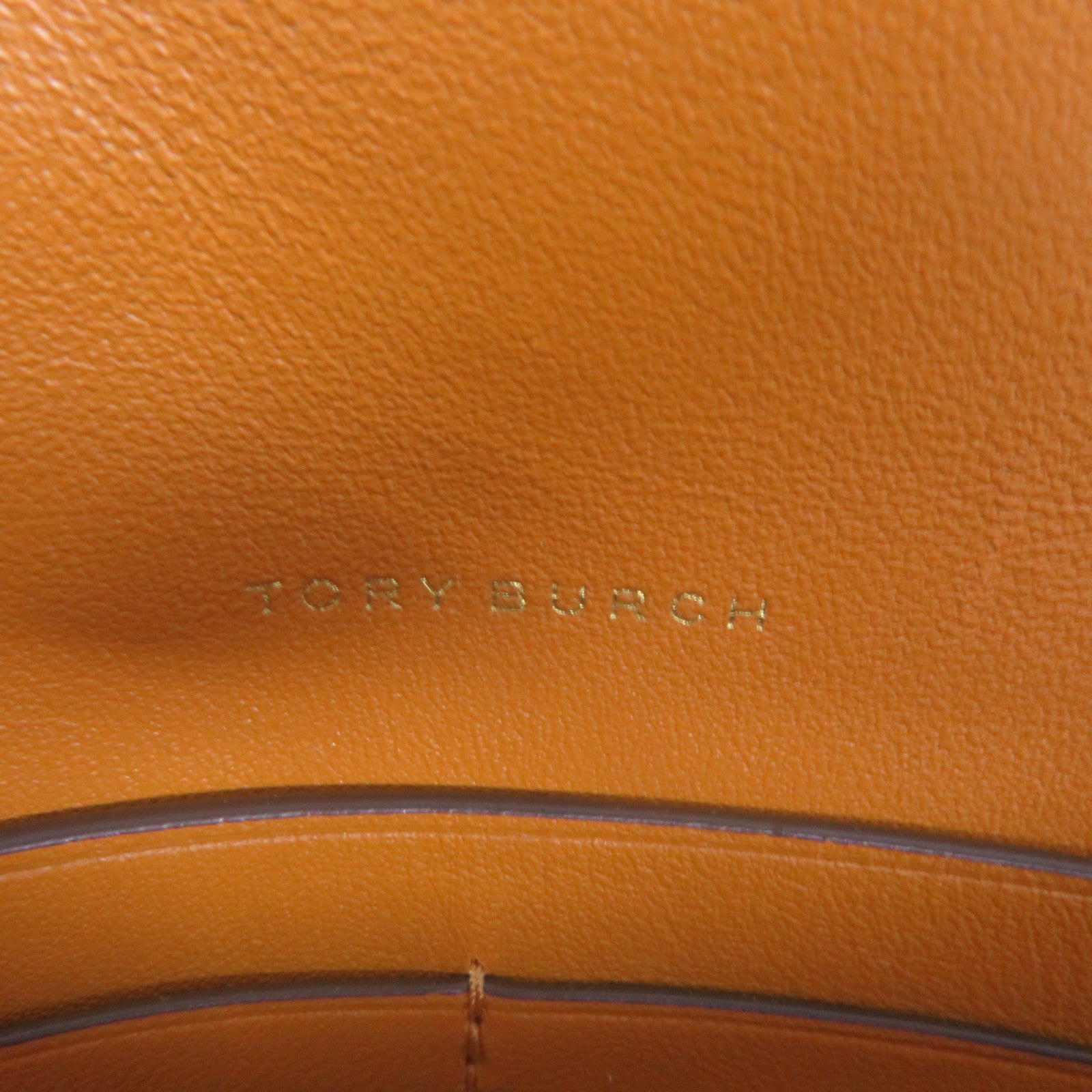 Tory Burch 牛皮皮革Chain Shoulder Bag鏈帶肩背袋橙色