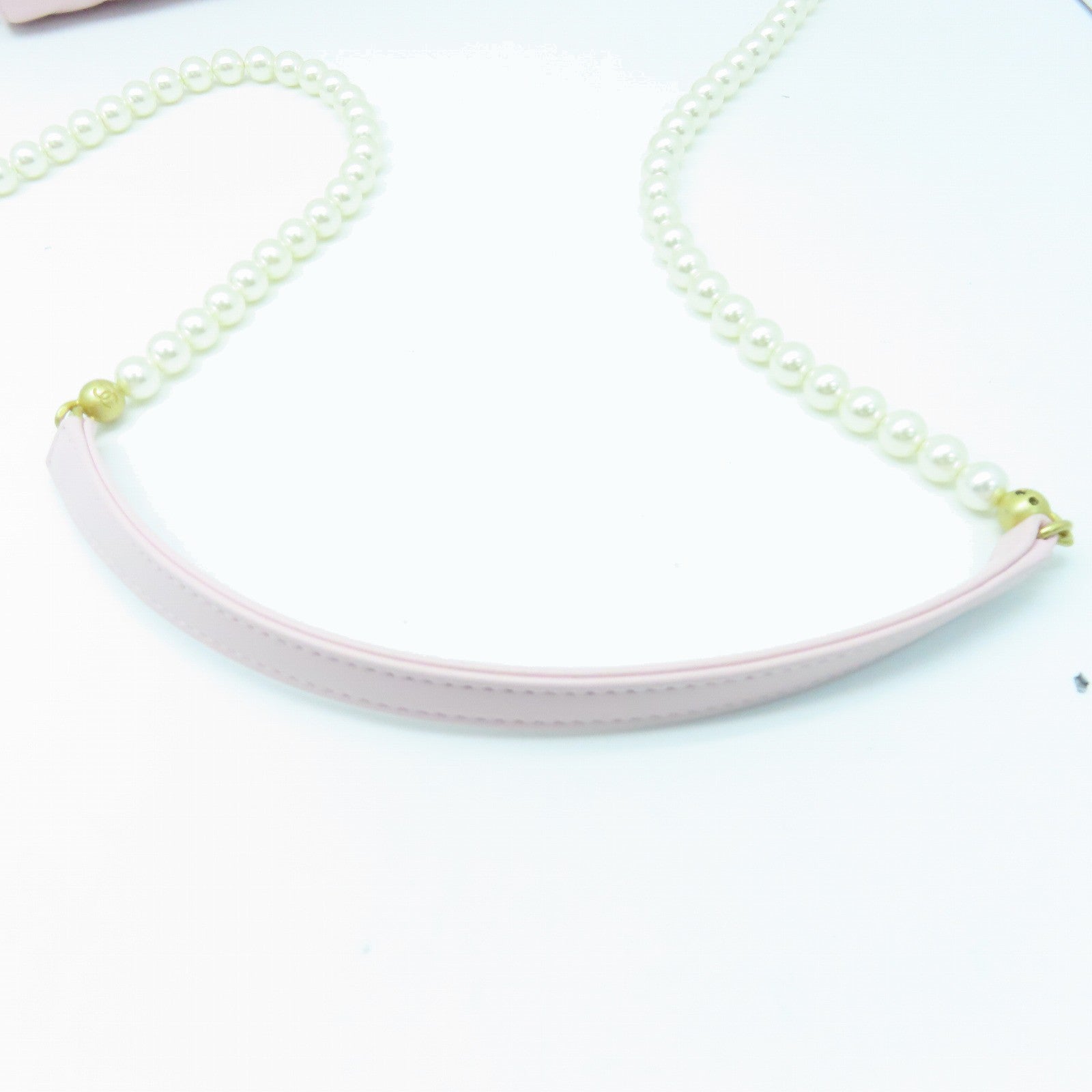 CHANEL 菱格牛皮皮革Chain Shoulder Bag金扣肩背袋粉红色