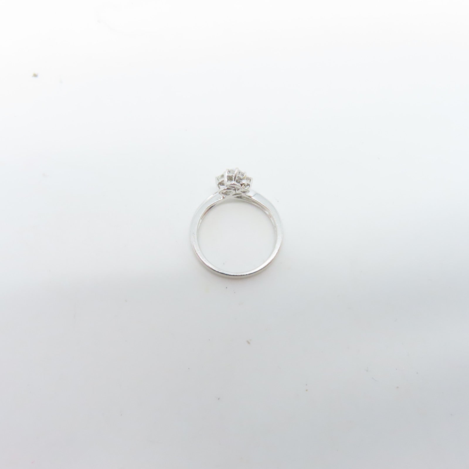 JEWELRY 【激減優惠】18K白金Ring 0.20ct鑽石戒指US#6