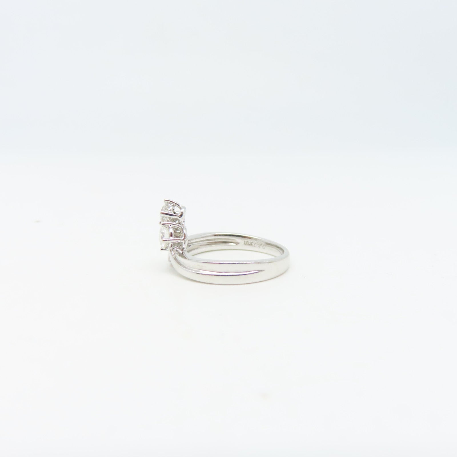 JEWELRY 【激減優惠】18K白金Ring 0.20ct鑽石戒指US#6