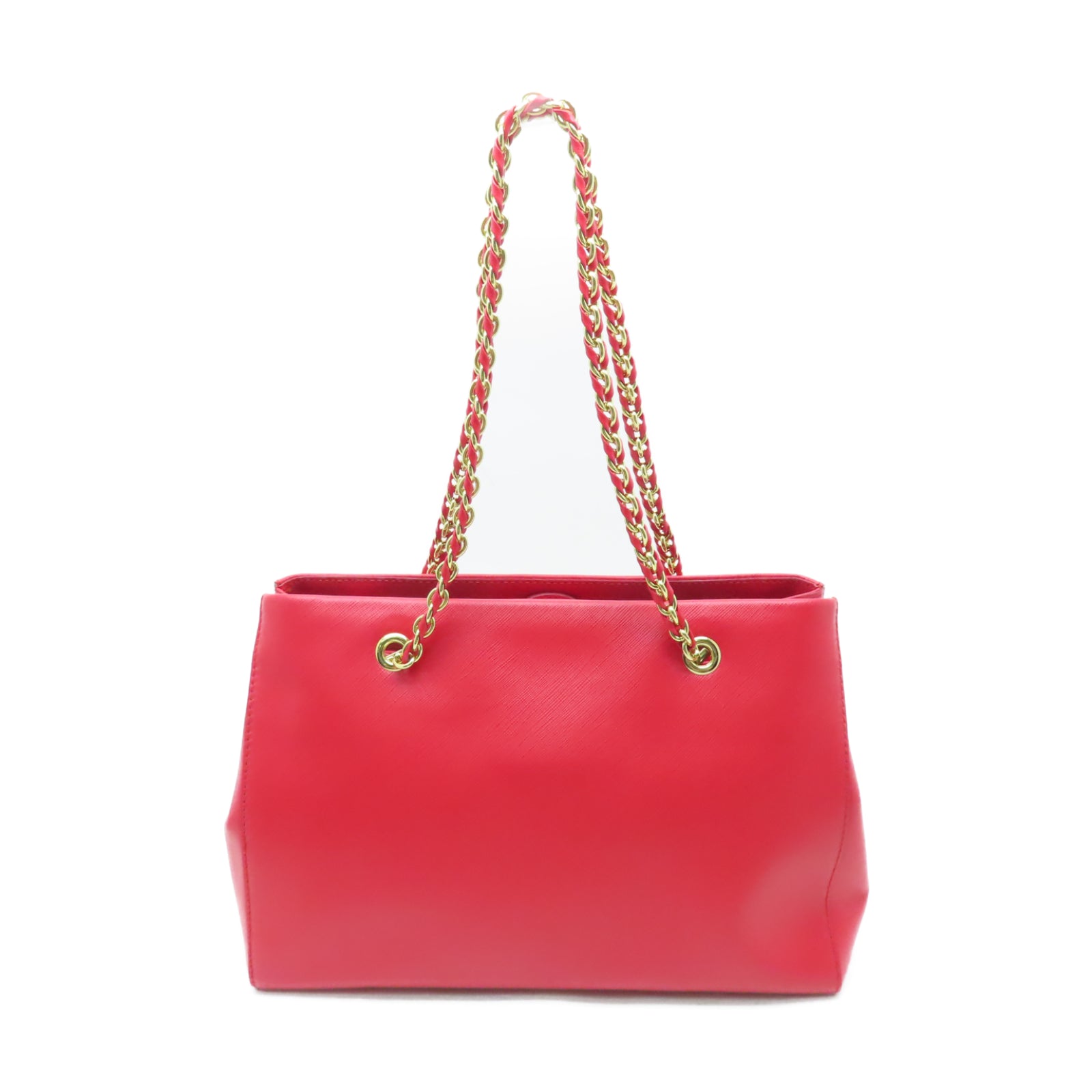 Salvatore Ferragamo 牛皮皮革Bow Handbag金扣肩背袋紅色