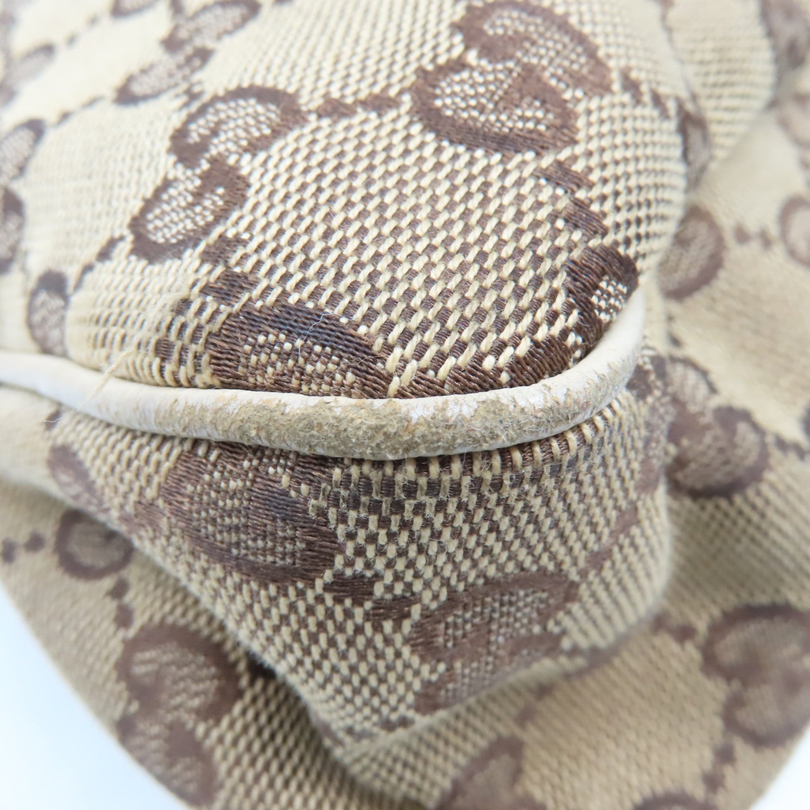 GUCCI GG帆布Shoulder Bag肩背袋啡色/米白色