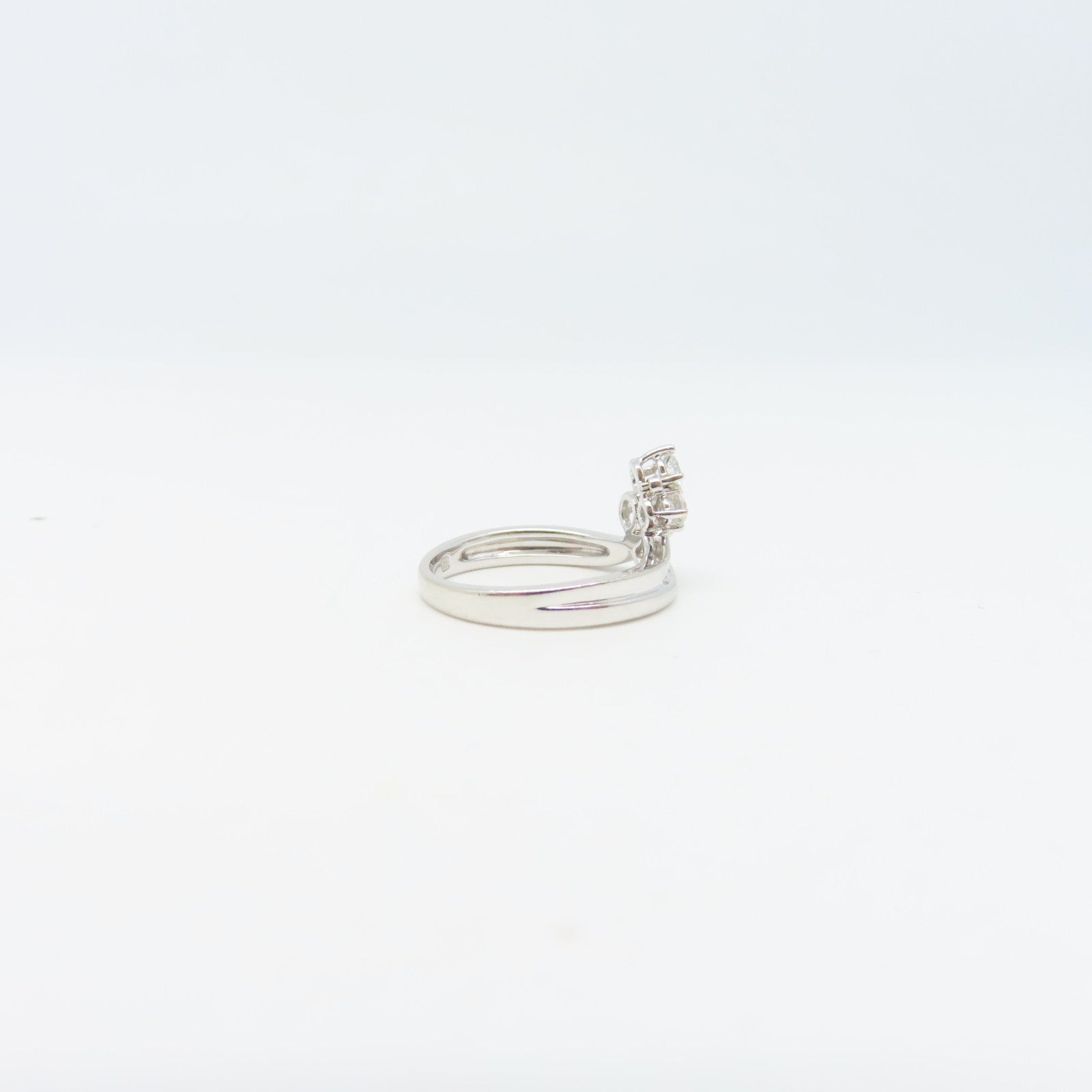 JEWELRY 【激減優惠】18K白金Ring 0.20ct鑽石戒指US#6