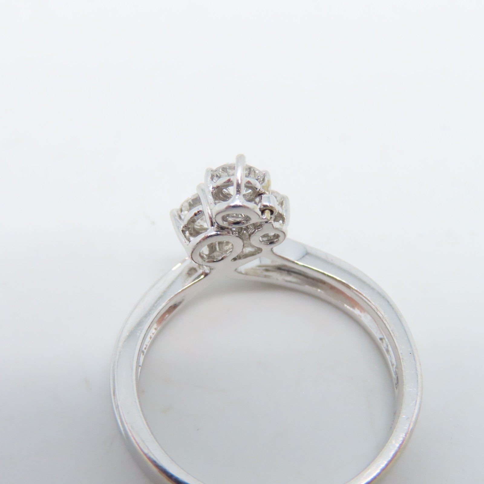 JEWELRY 【激減優惠】18K白金Ring 0.20ct鑽石戒指US#6