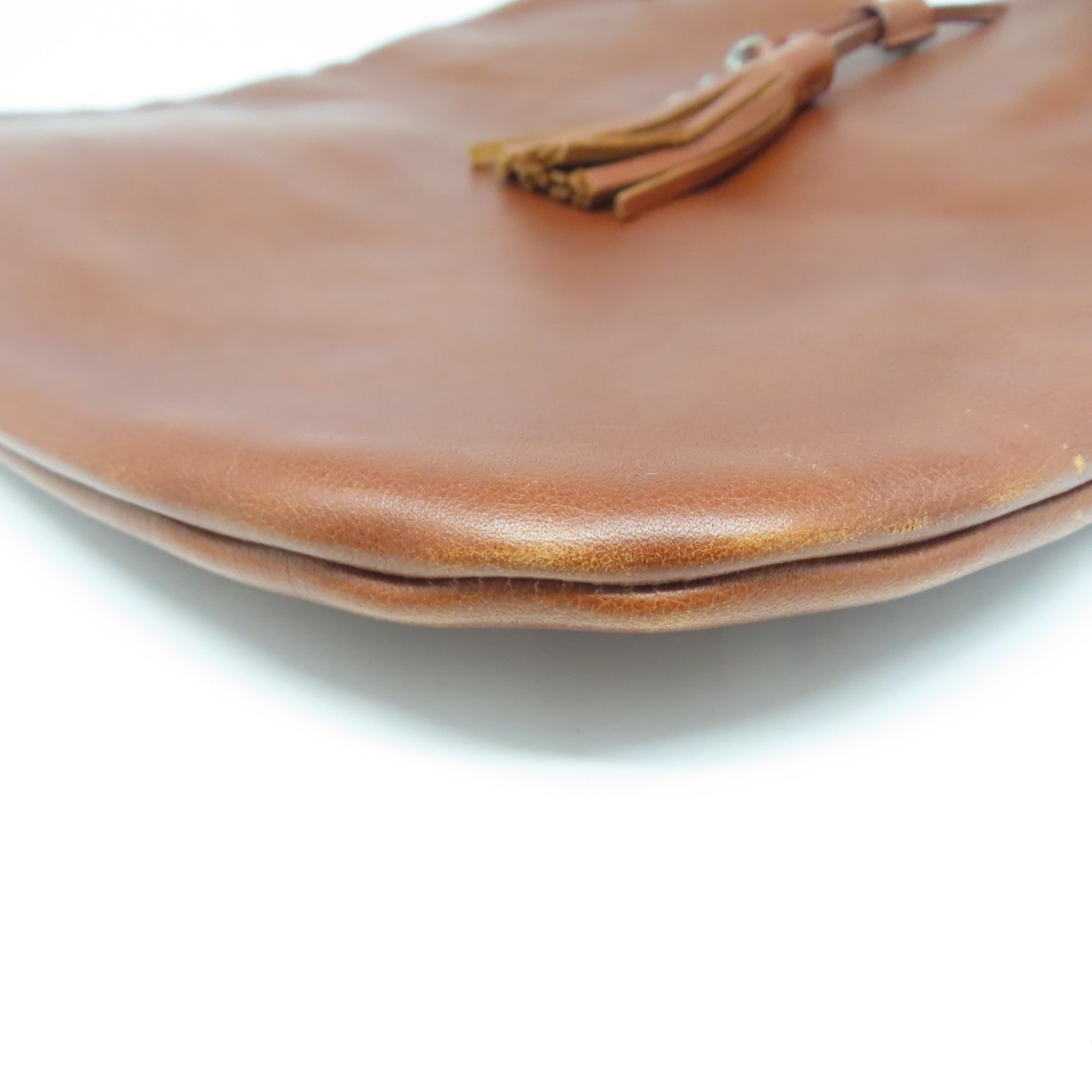 SAINT LAURENT 牛皮皮革Shoulder Bag肩背袋啡色
