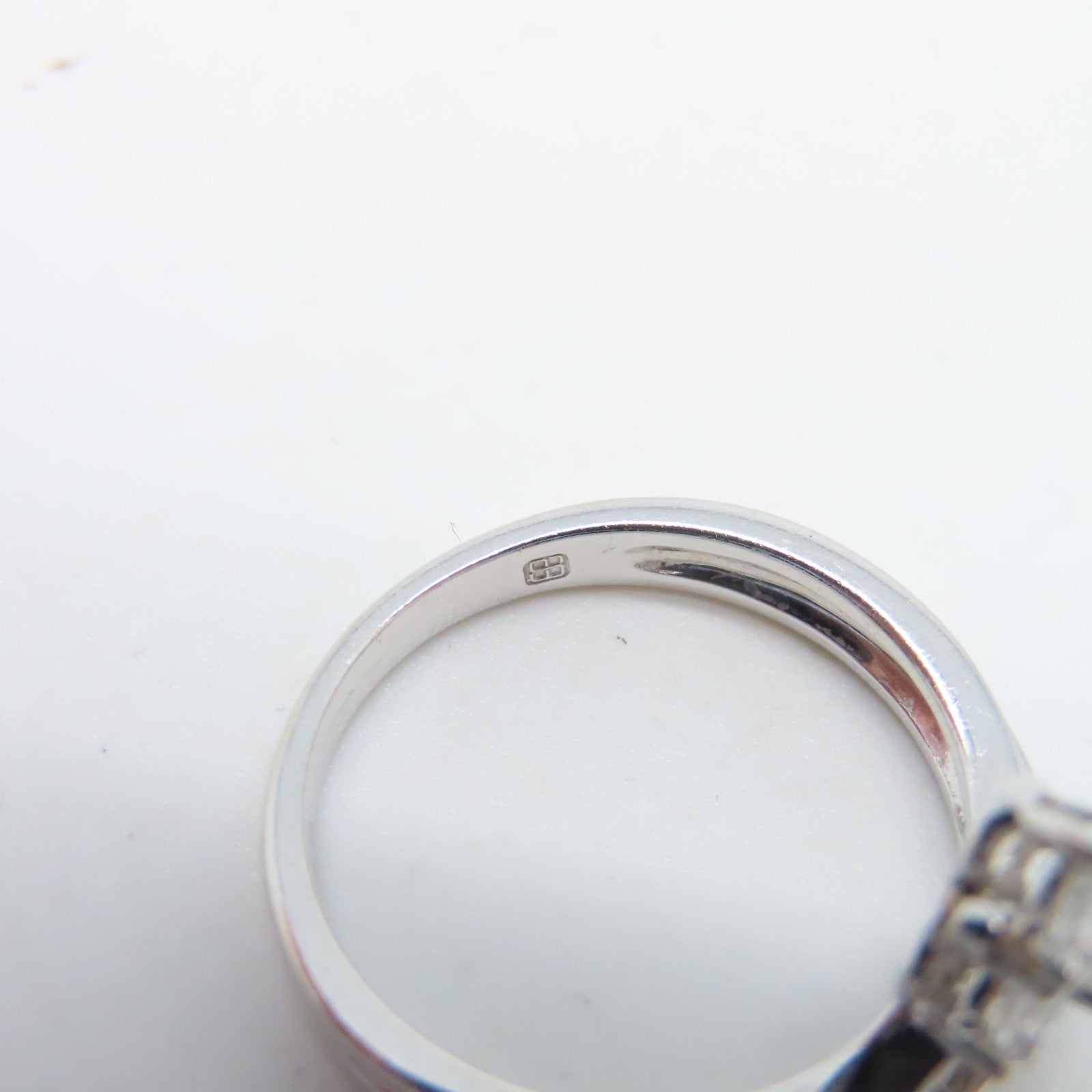 JEWELRY 【激減優惠】18K白金Ring 0.20ct鑽石戒指US#6