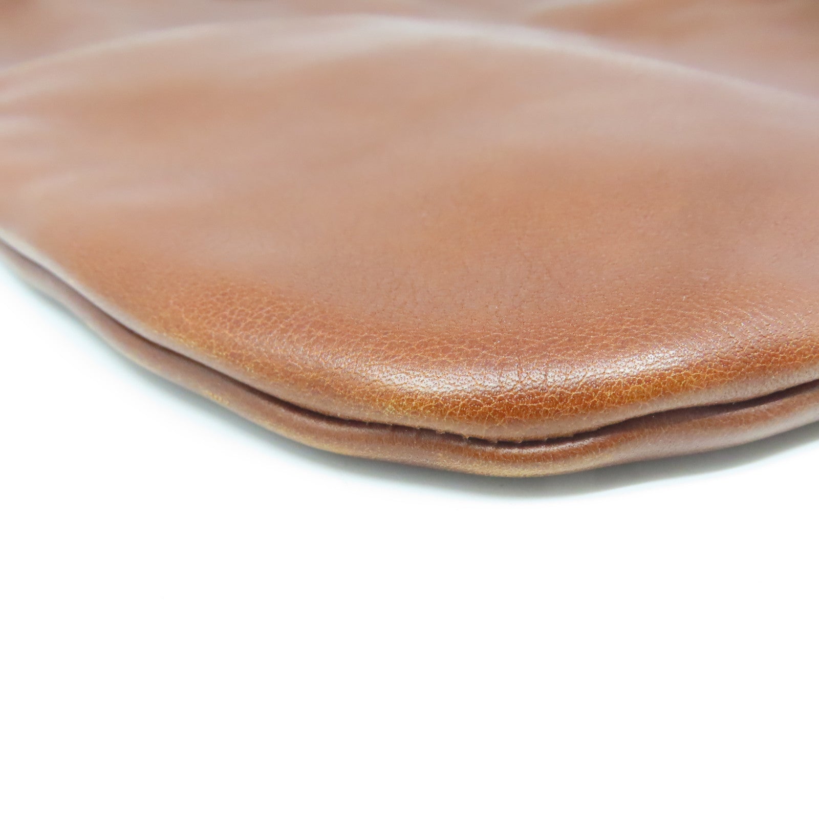 SAINT LAURENT 牛皮皮革Shoulder Bag肩背袋啡色