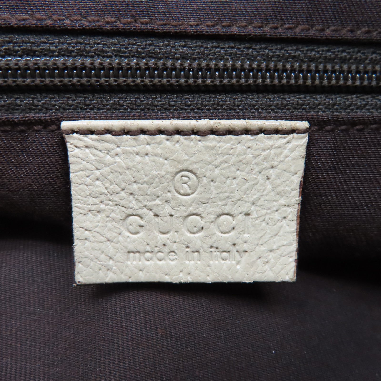 GUCCI GG帆布Shoulder Bag肩背袋啡色/米白色