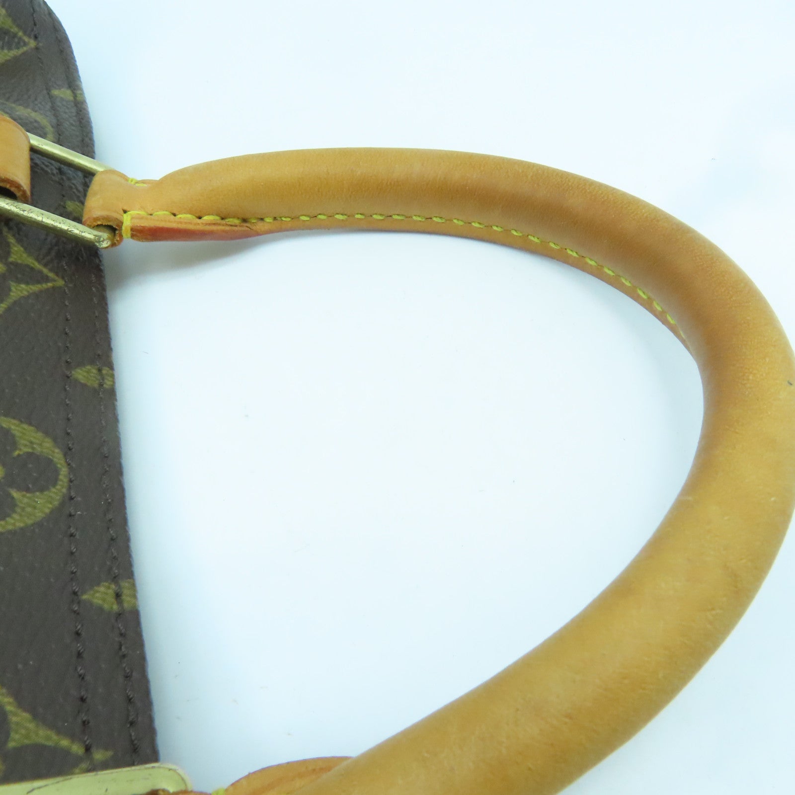 LOUIS VUITTON Monogram Speedy 30金扣手挽袋啡色