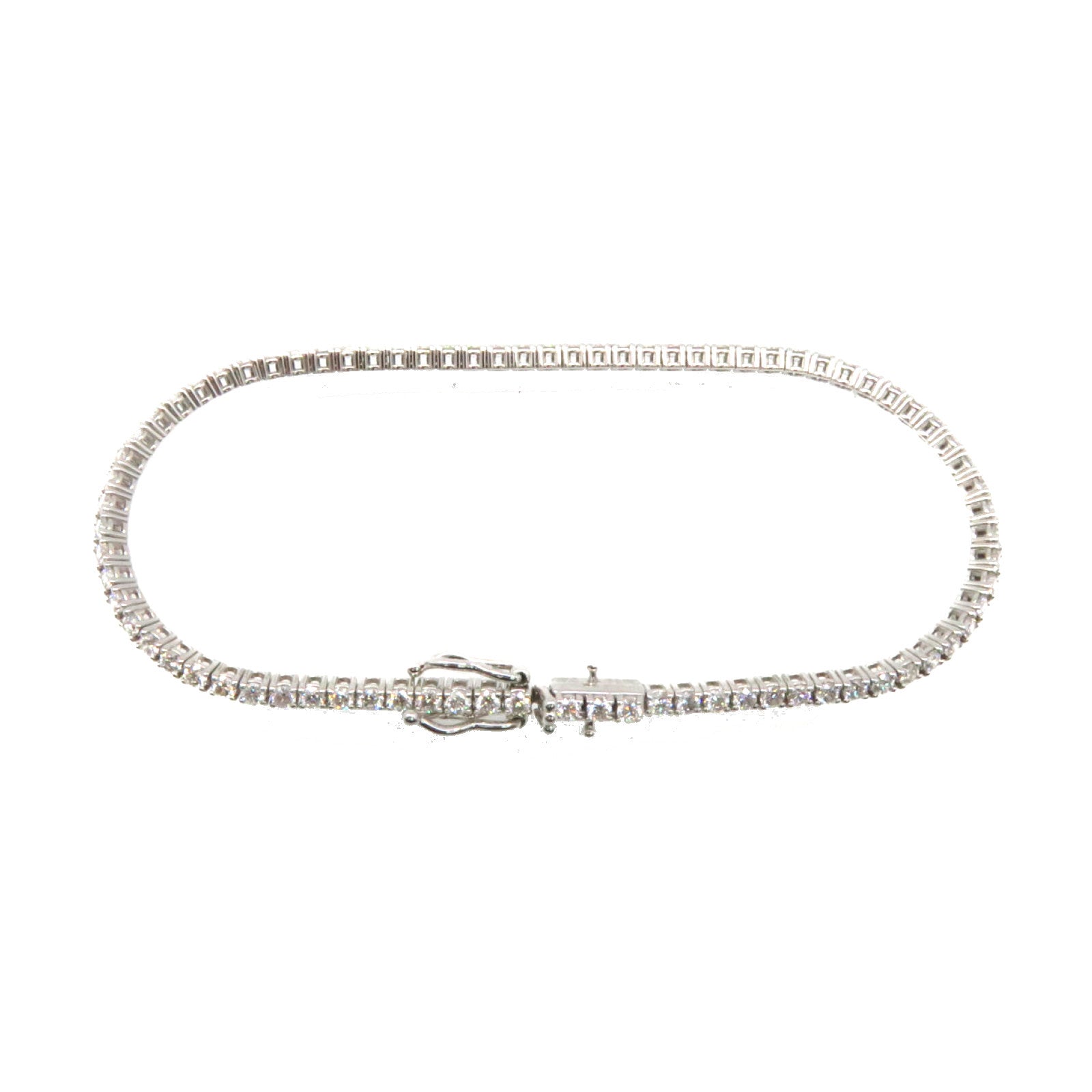 JEWELRY 18K白金/2.0ct钻石Diamond Bracelet手链