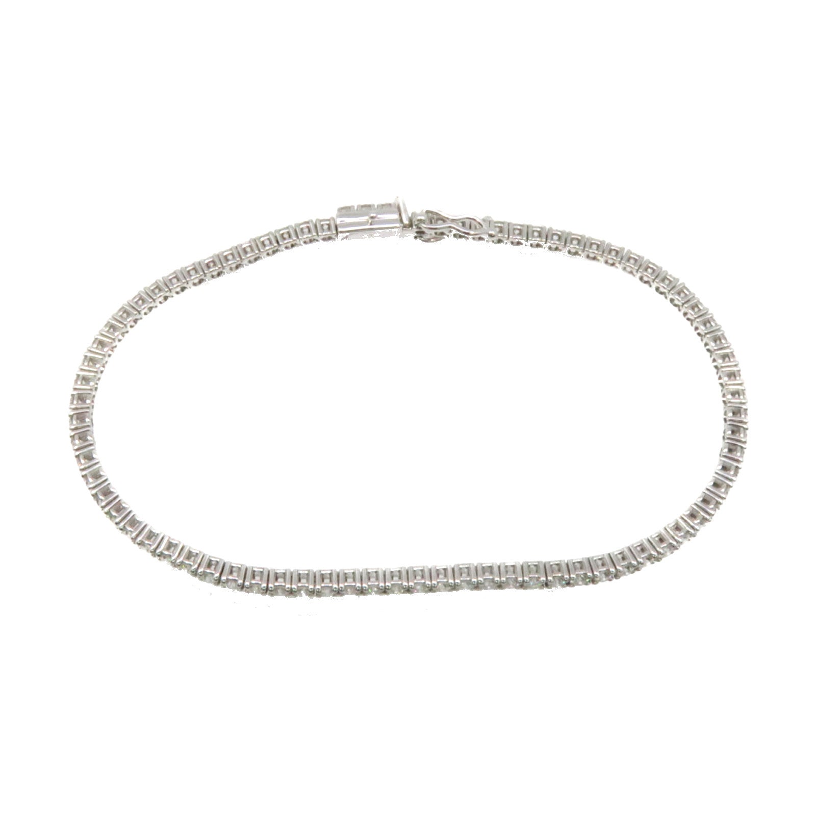 JEWELRY 18K白金/2.0ct钻石Diamond Bracelet手链