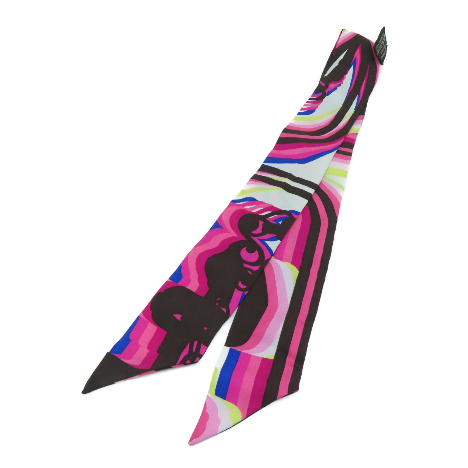 HERMES 【激減優惠】絲質Twilly Scarf絲巾彩色