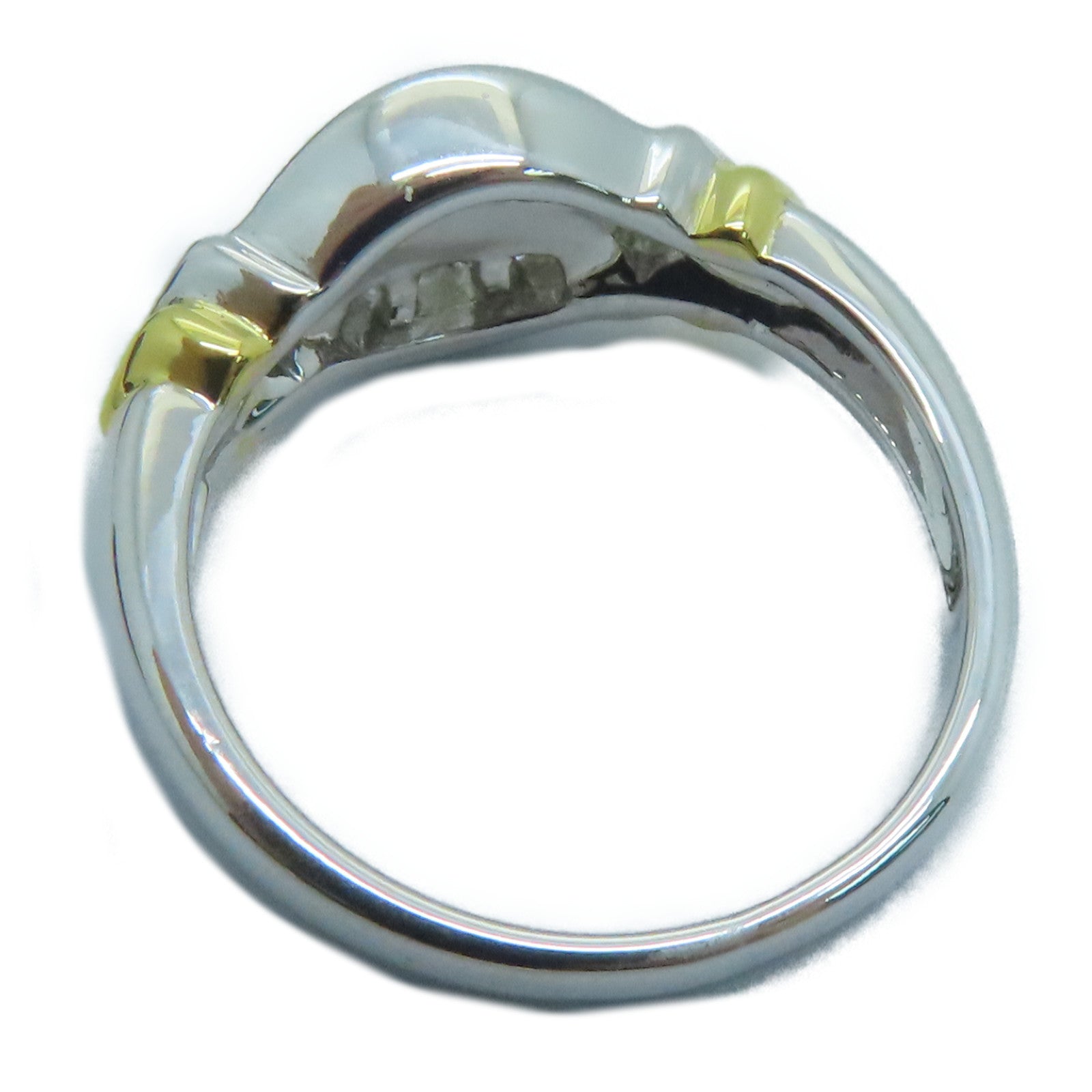 JEWELRY 14K White Gold Diamond Ring US#5.25