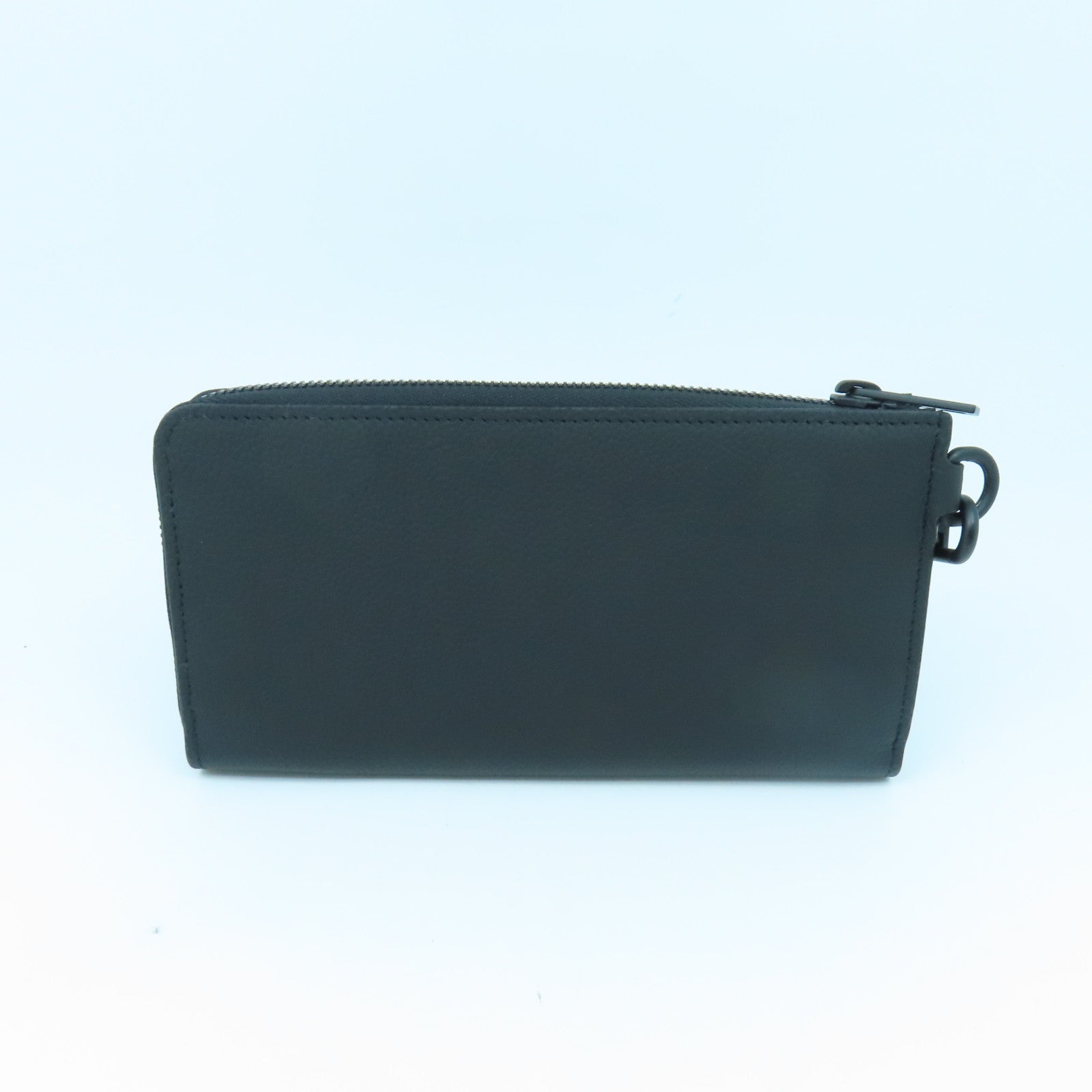 LOUIS VUITTON Grain皮革Aerogram Zippy Wallet長錢包黑色Noir