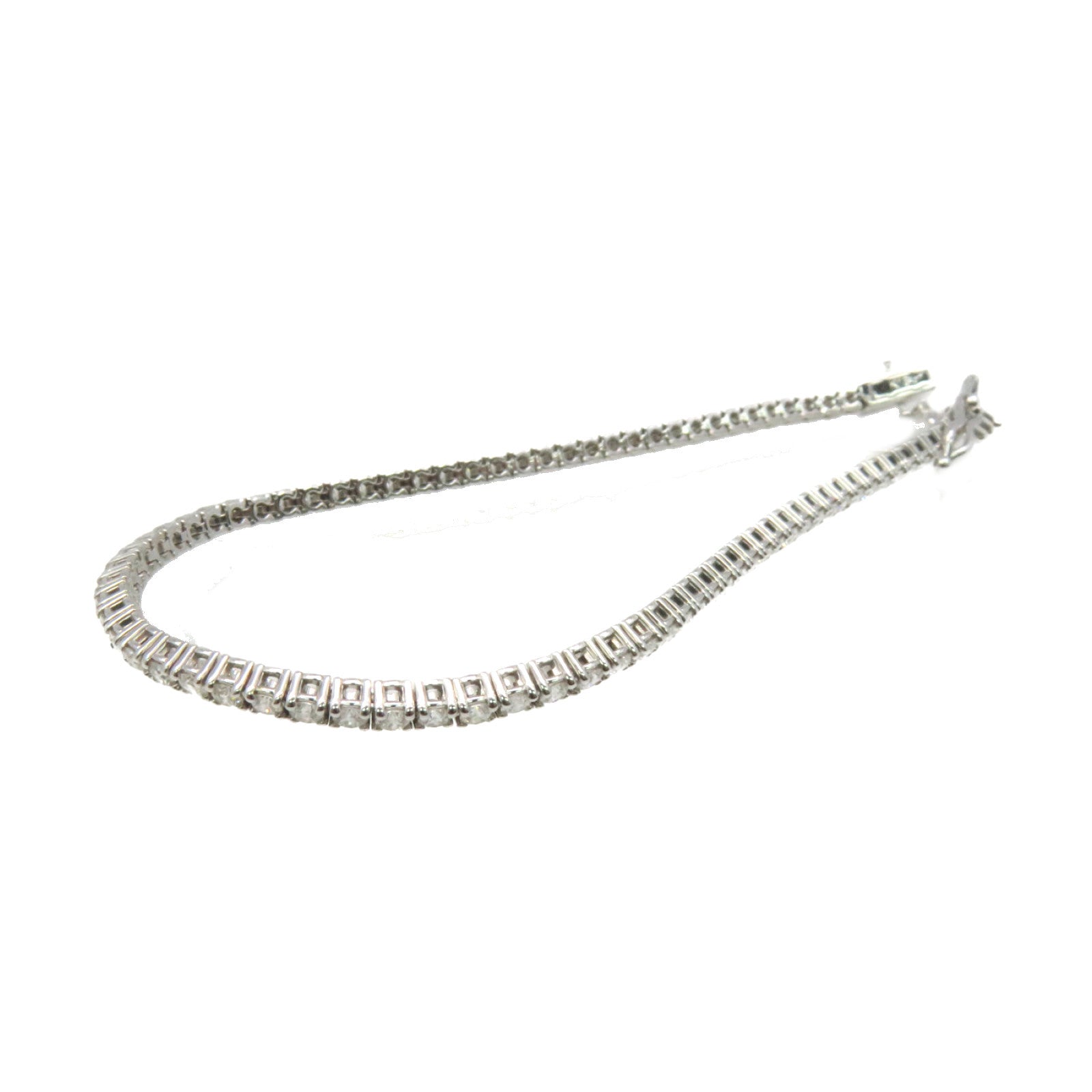 JEWELRY 18K白金/2.0ct钻石Diamond Bracelet手链