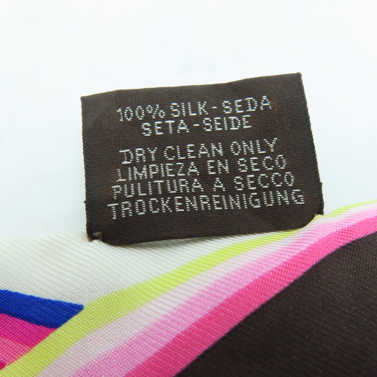 HERMES 【激減優惠】絲質Twilly Scarf絲巾彩色