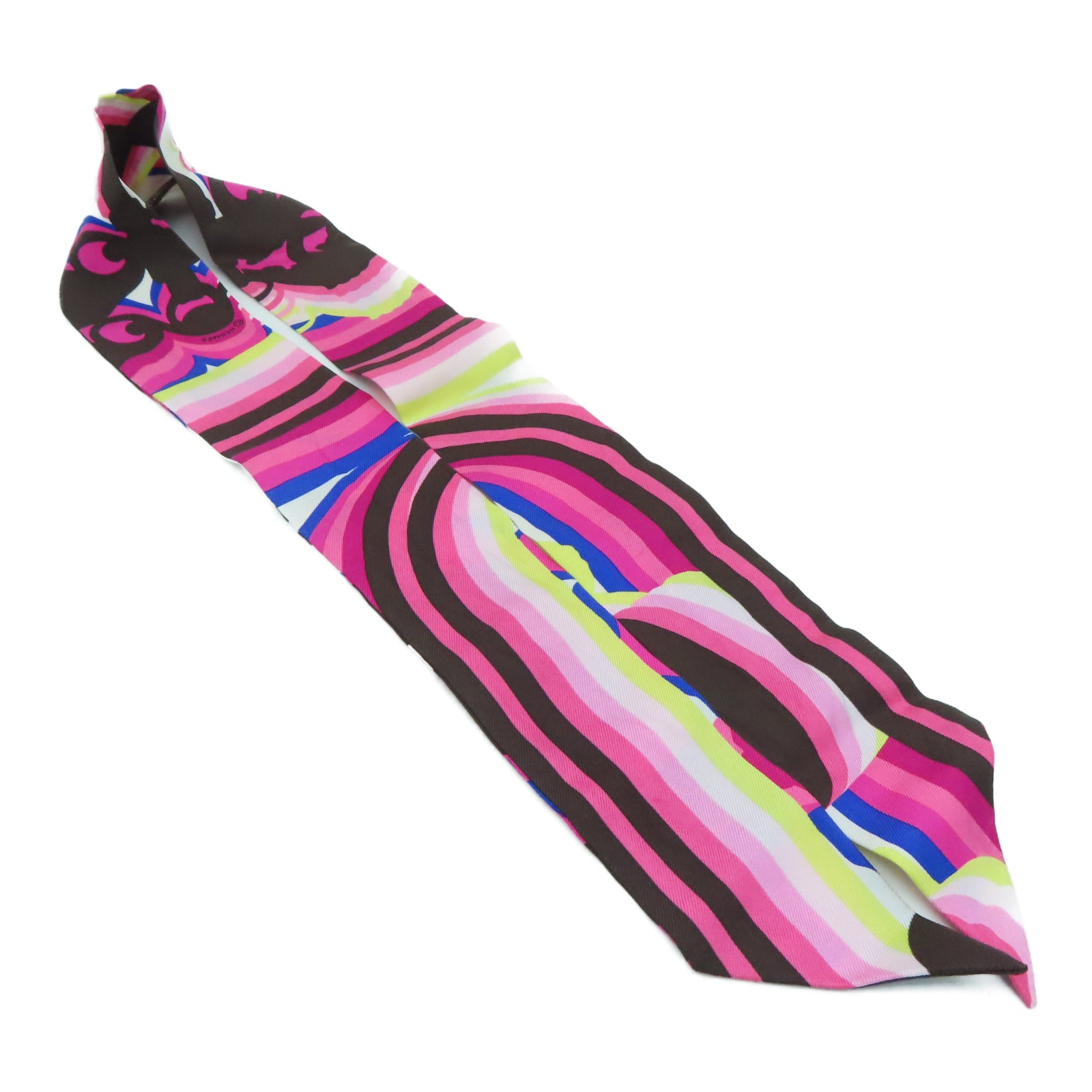 HERMES 【激減優惠】絲質Twilly Scarf絲巾彩色