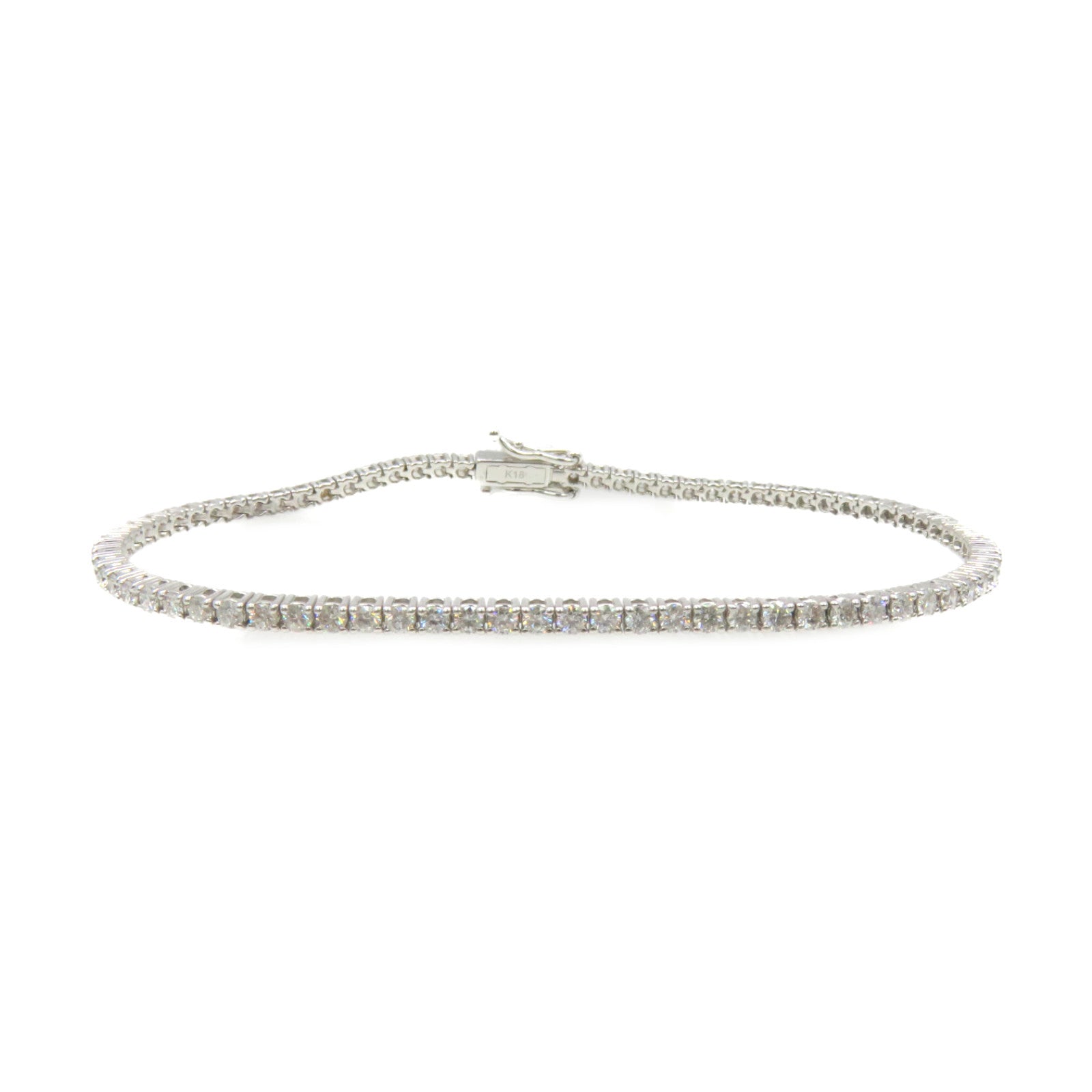JEWELRY 18K白金/2.0ct钻石Diamond Bracelet手链