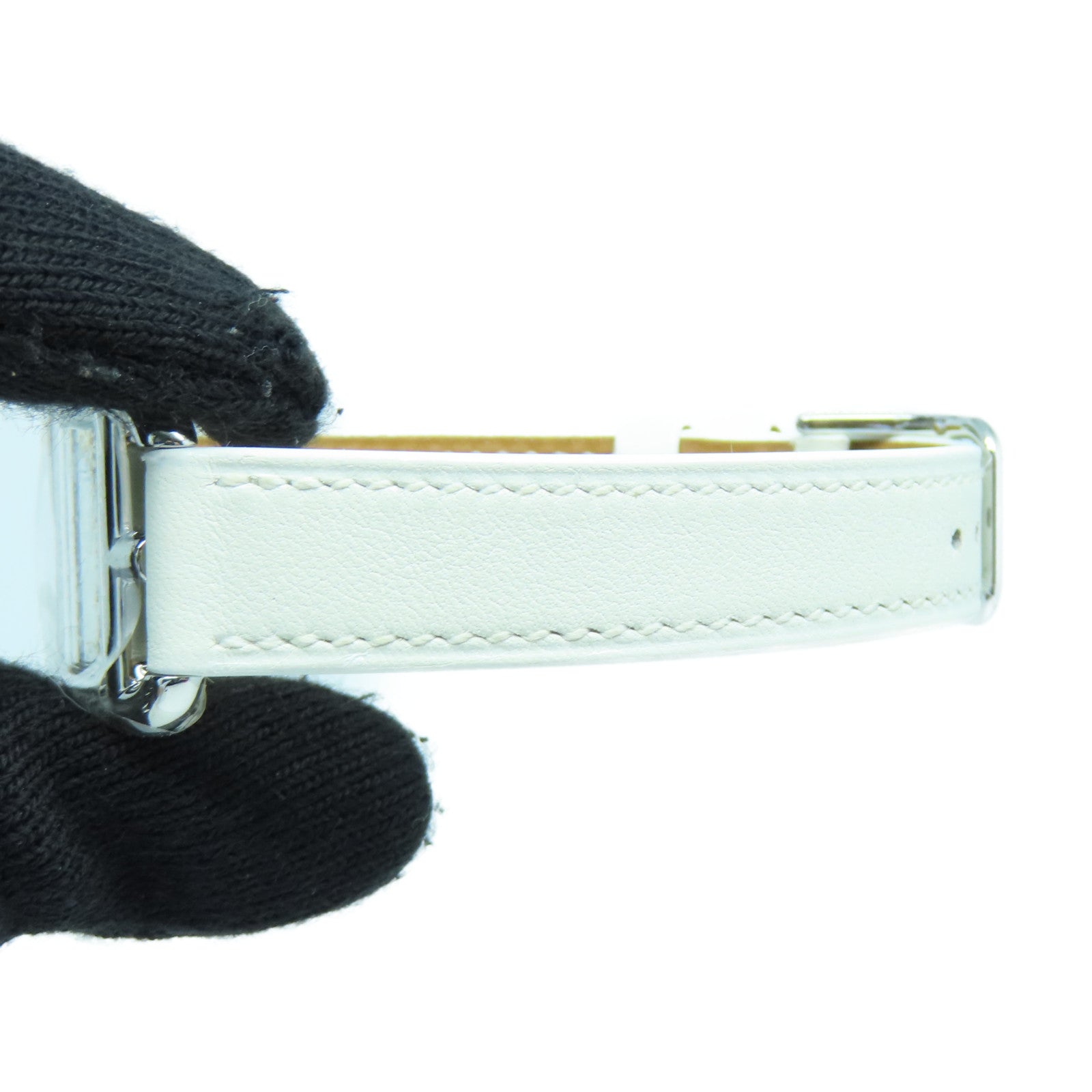 HERMES Capecod不锈钢手表石英机芯白色