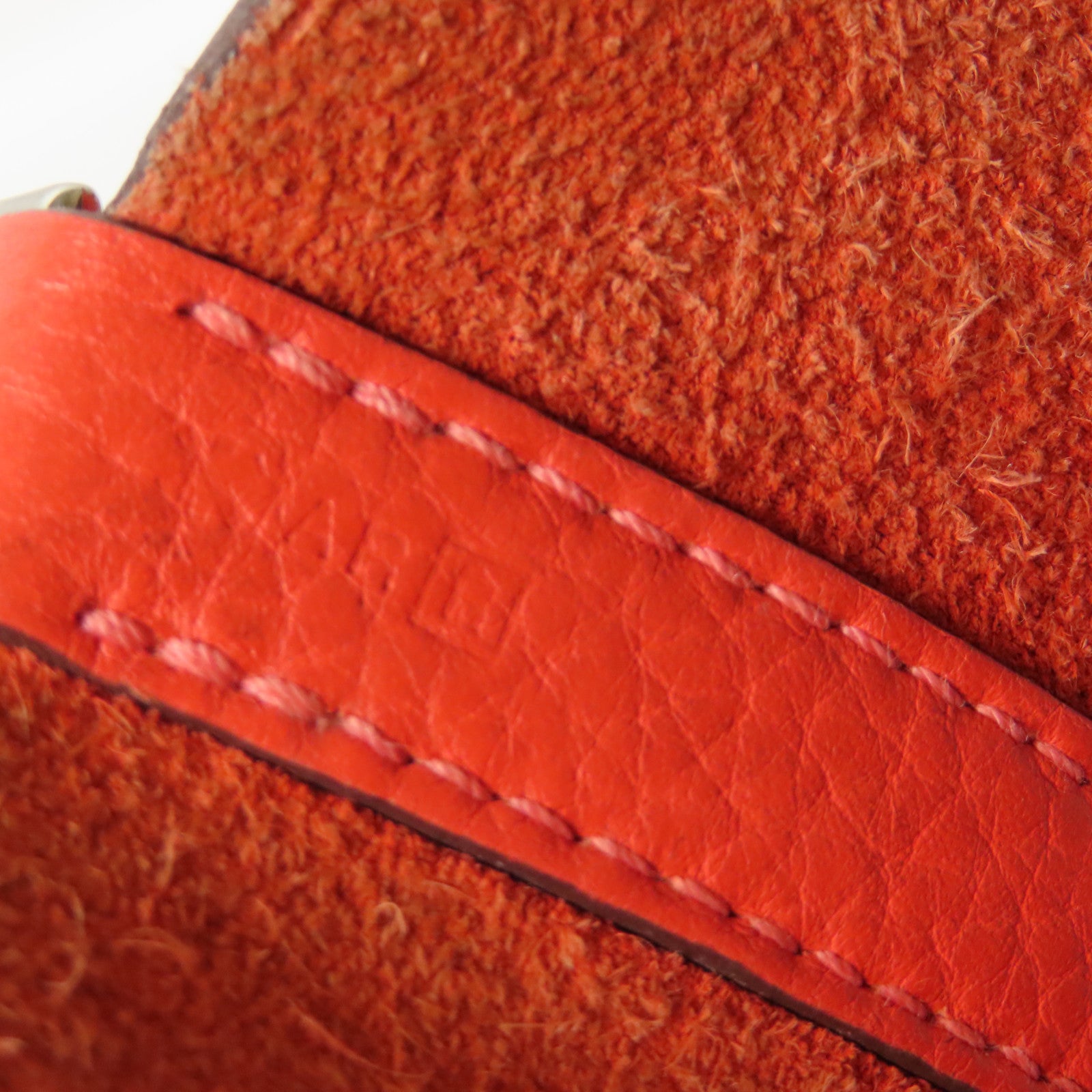 HERMES Clemence皮革Picotin MM銀扣手挽袋Rose Jaipur糖果紅色