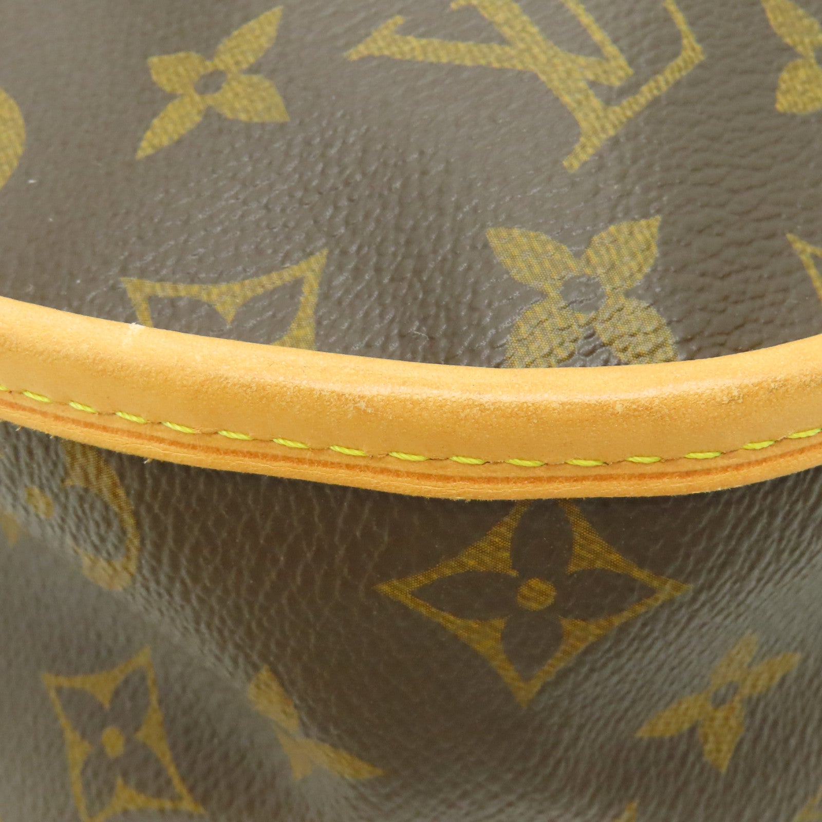 LOUIS VUITTON Monogram Menilmotant MM金扣肩背袋棕色