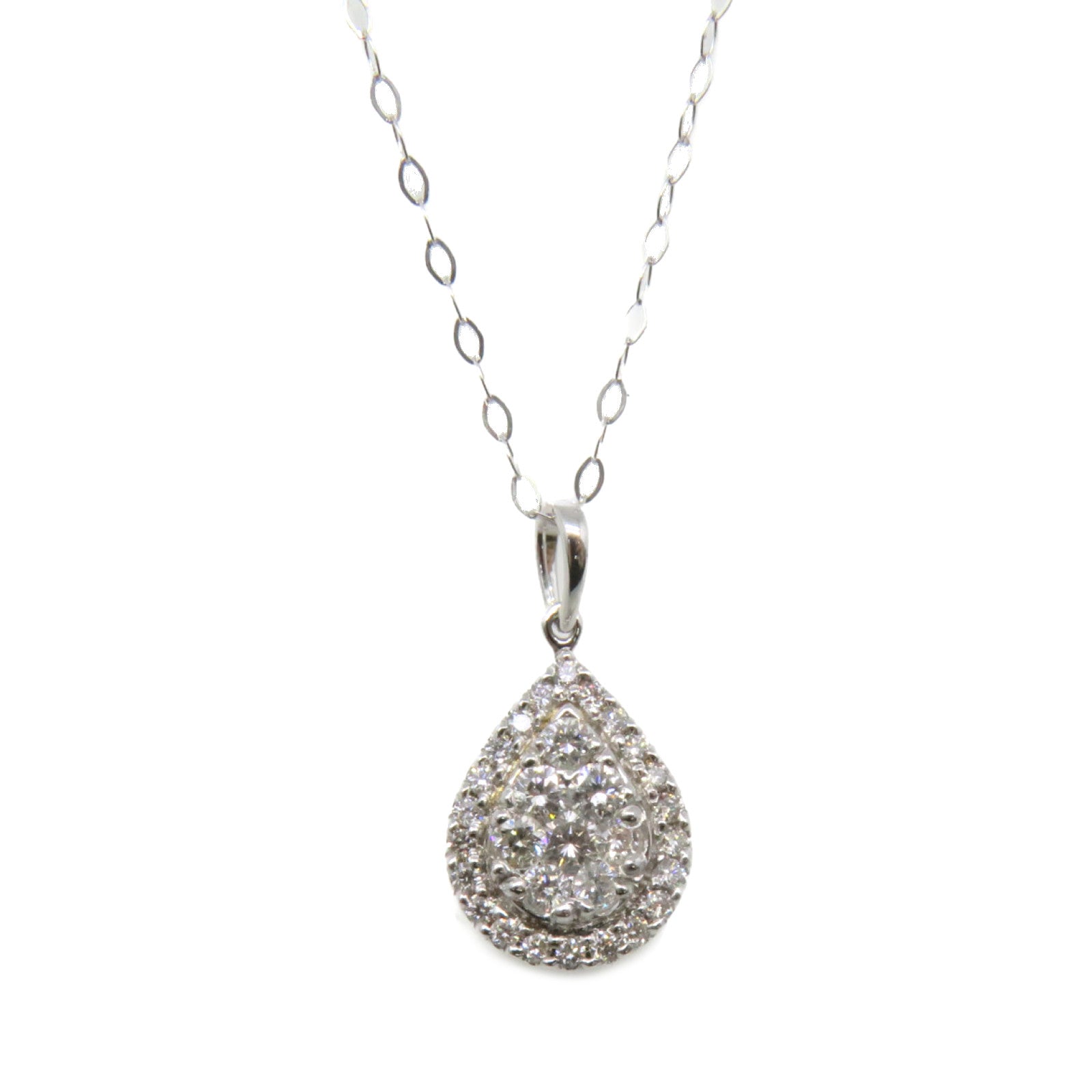 JEWELRY 【激減優惠】18K白金/0.550ct鑽石Diamond Necklace項鍊