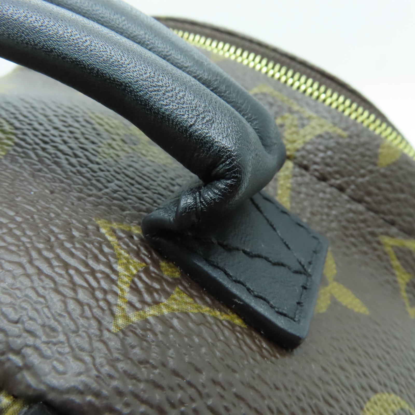LOUIS VUITTON Monogram Palm Springs Mini金扣背包啡色