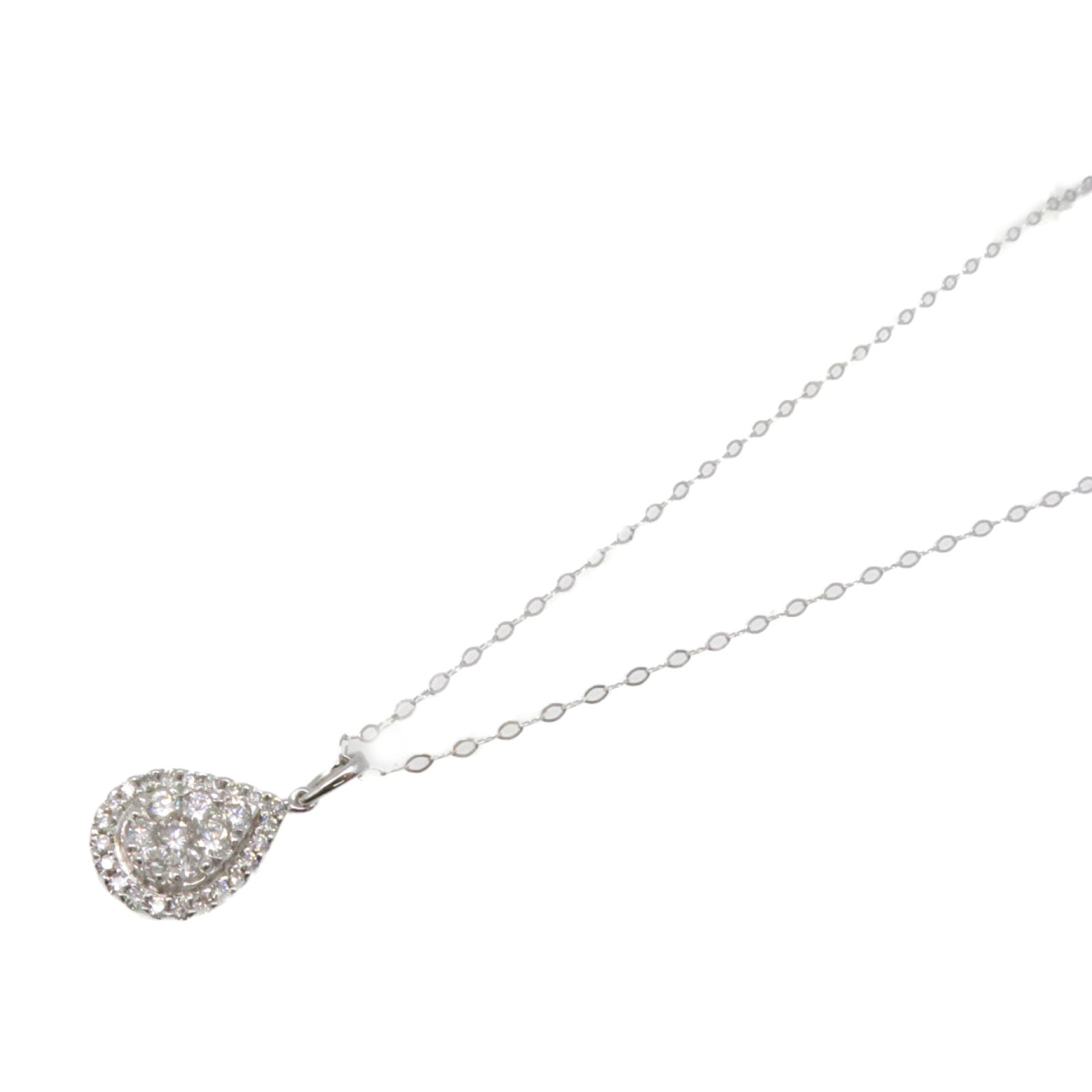 JEWELRY 【激減優惠】18K白金/0.550ct鑽石Diamond Necklace項鍊