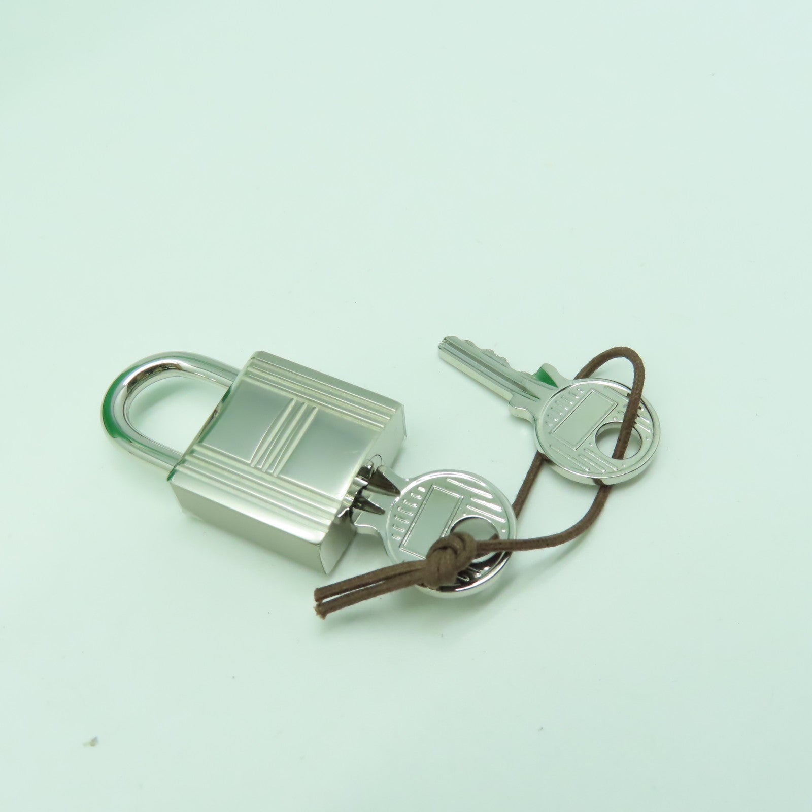 HERMES 帆布/皮革Picotin Cargo銀扣手挽袋漫畫綠色/氣泡綠色