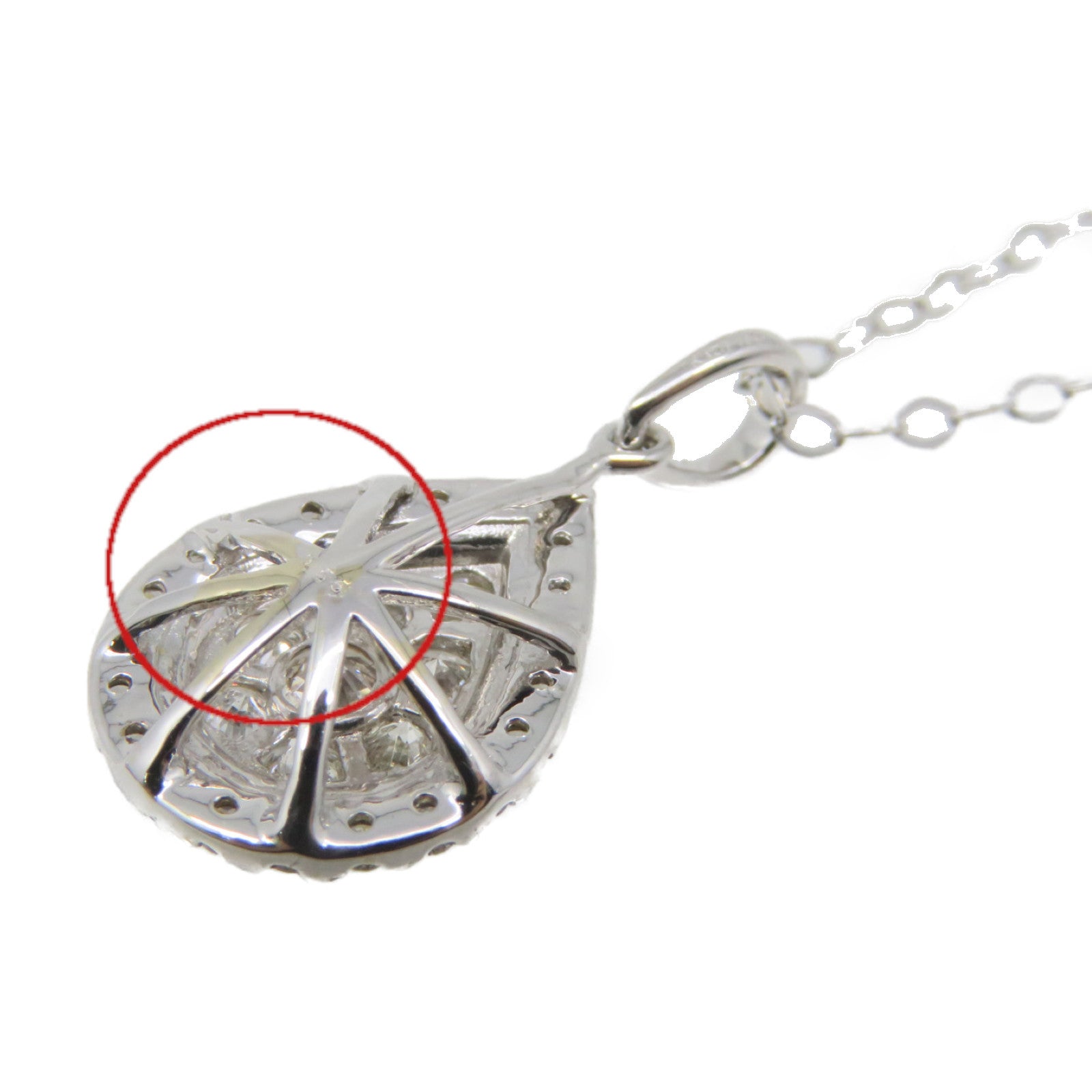 JEWELRY 【激減優惠】18K白金/0.550ct鑽石Diamond Necklace項鍊