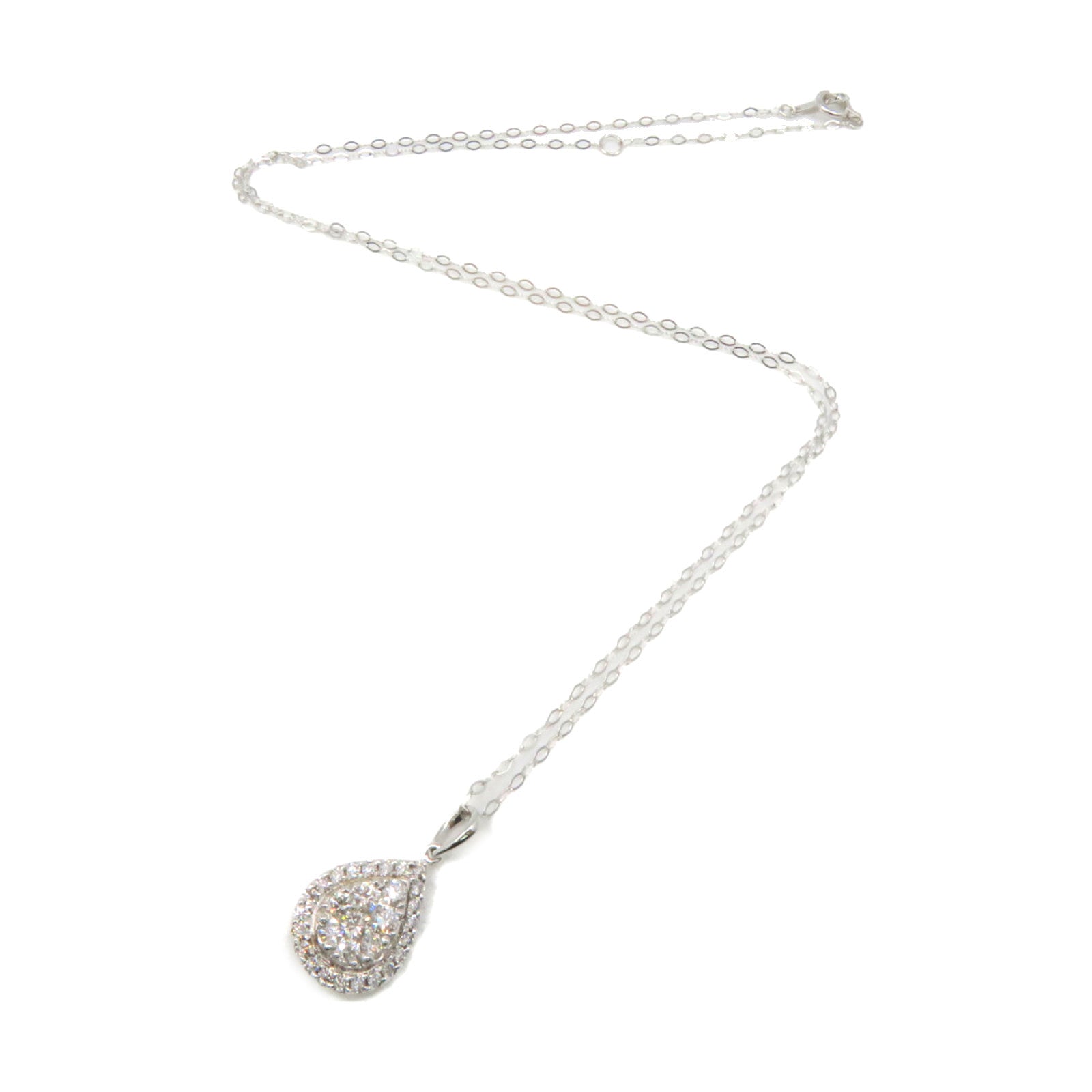 JEWELRY 【激減優惠】18K白金/0.550ct鑽石Diamond Necklace項鍊