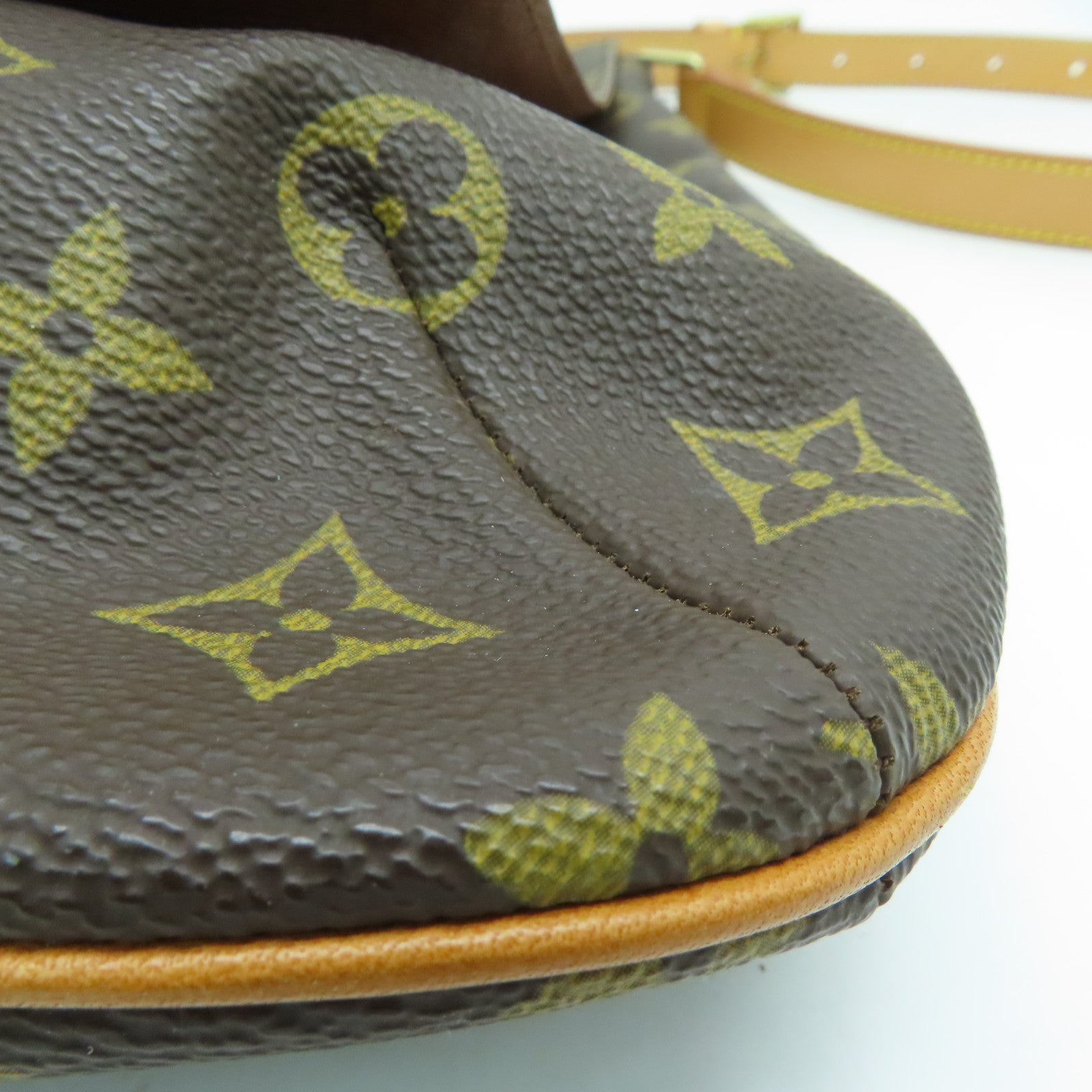 LOUIS VUITTON Monogram Musette金扣肩背袋啡色