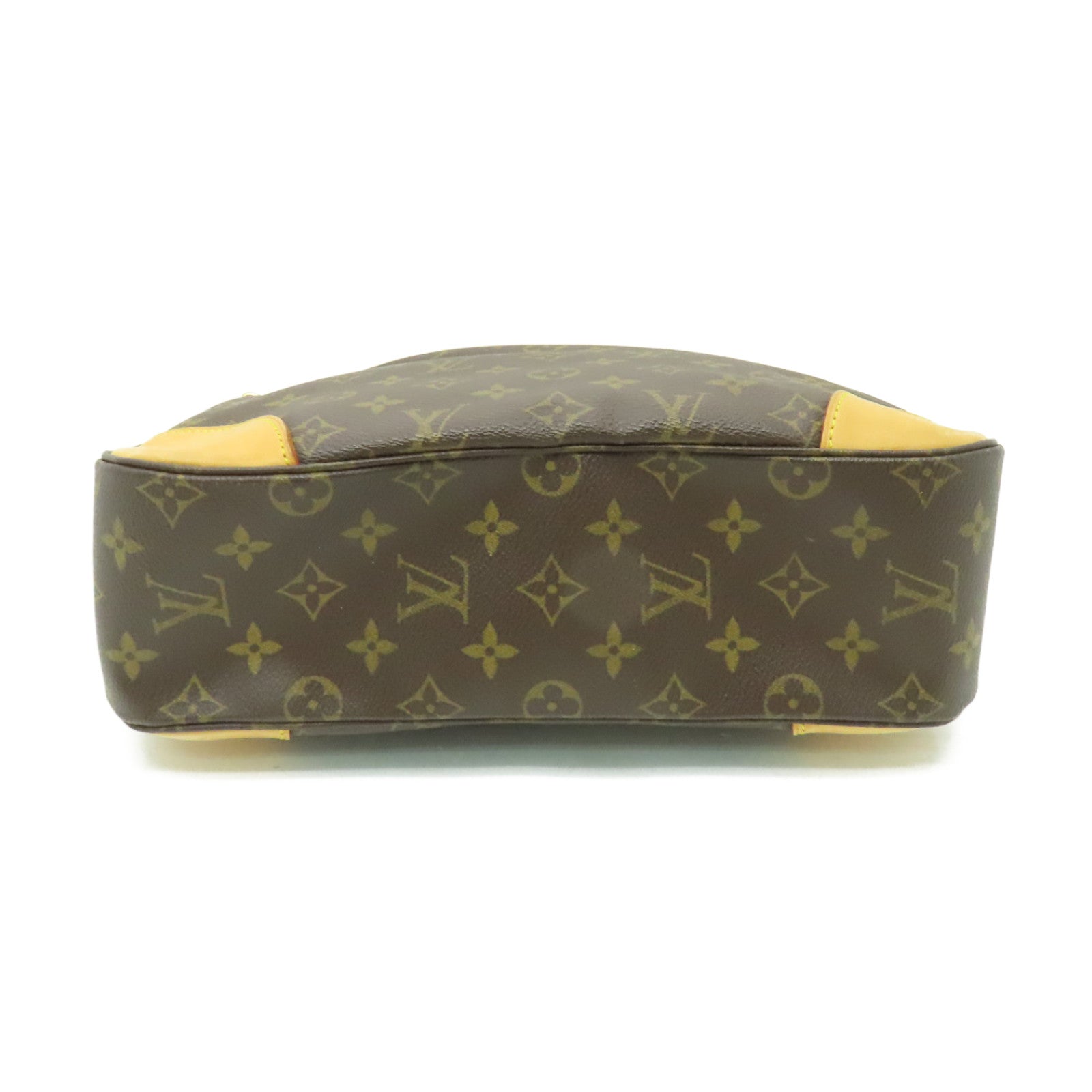 LOUIS VUITTON Monogram Boulogne金扣肩背袋棕色