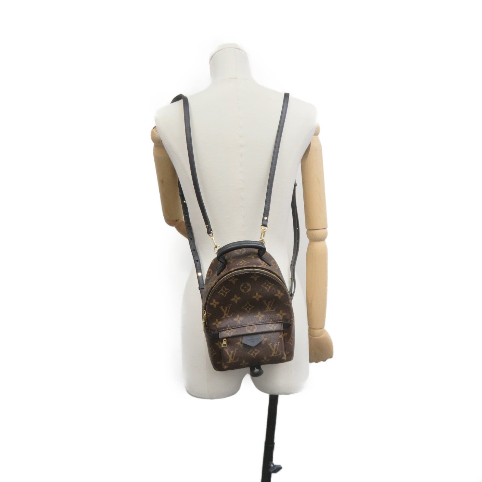 LOUIS VUITTON Monogram Palm Springs Mini Backpack背包啡色