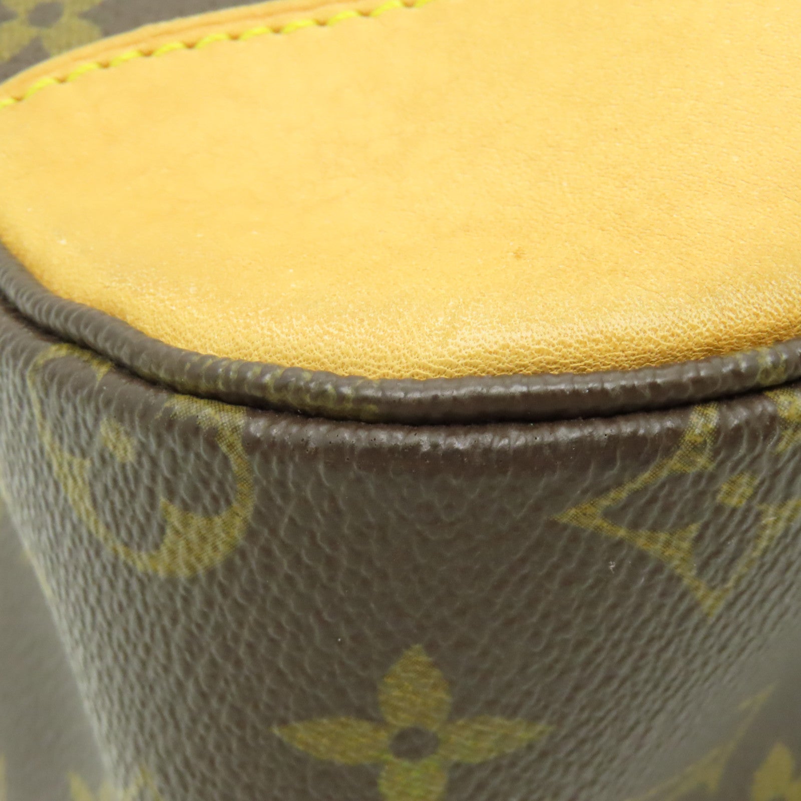 LOUIS VUITTON Monogram Boulogne金扣肩背袋棕色