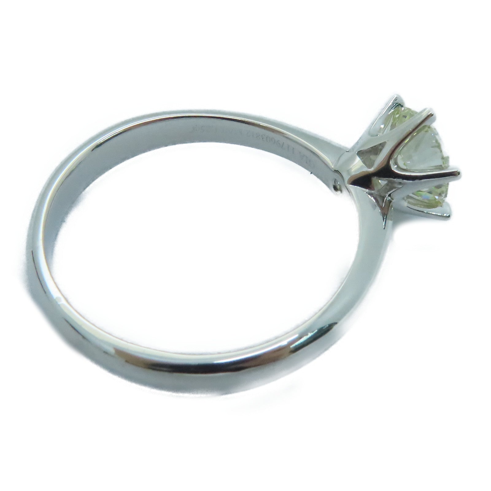 JEWELRY 18K白金Diamond Ring鑽石戒指1.25ct US#8.25