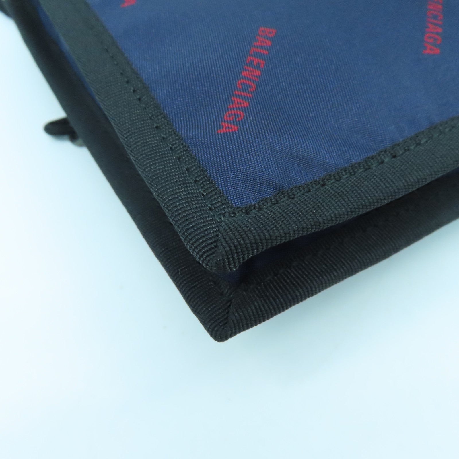 BALENCIAGA 尼龍Shoulder Bag肩背袋藍色